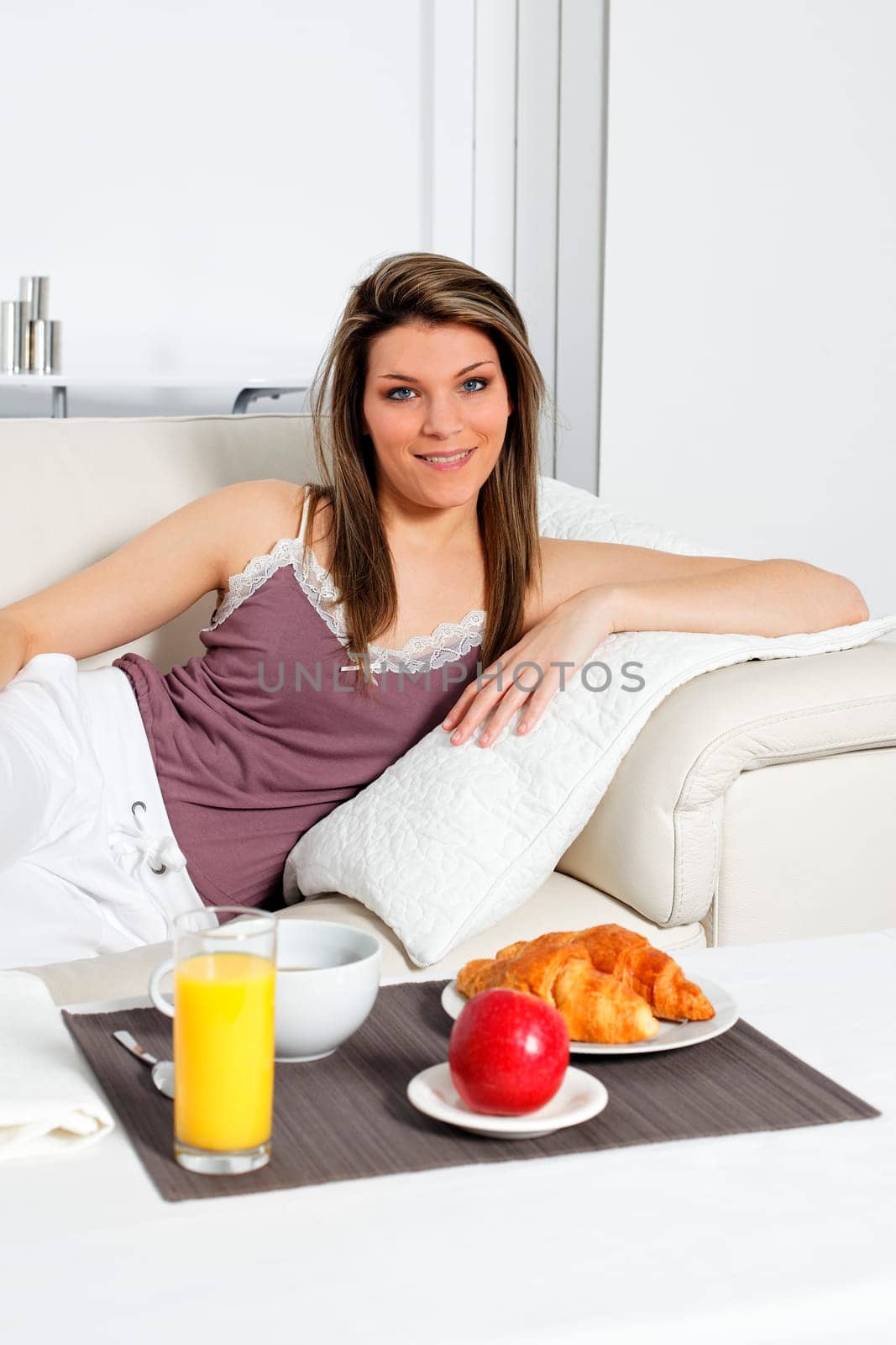 breakfast woman