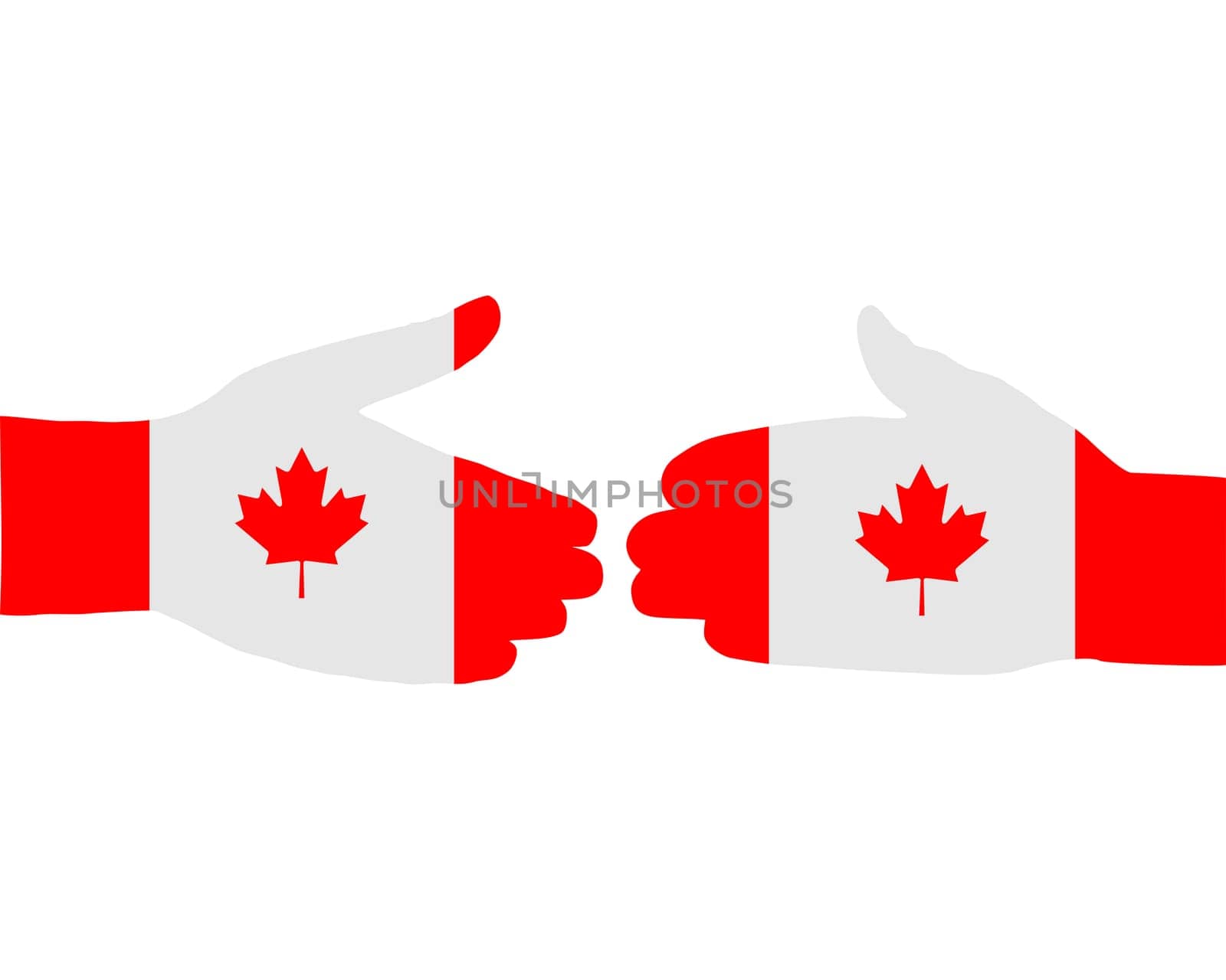 Canadian handshake