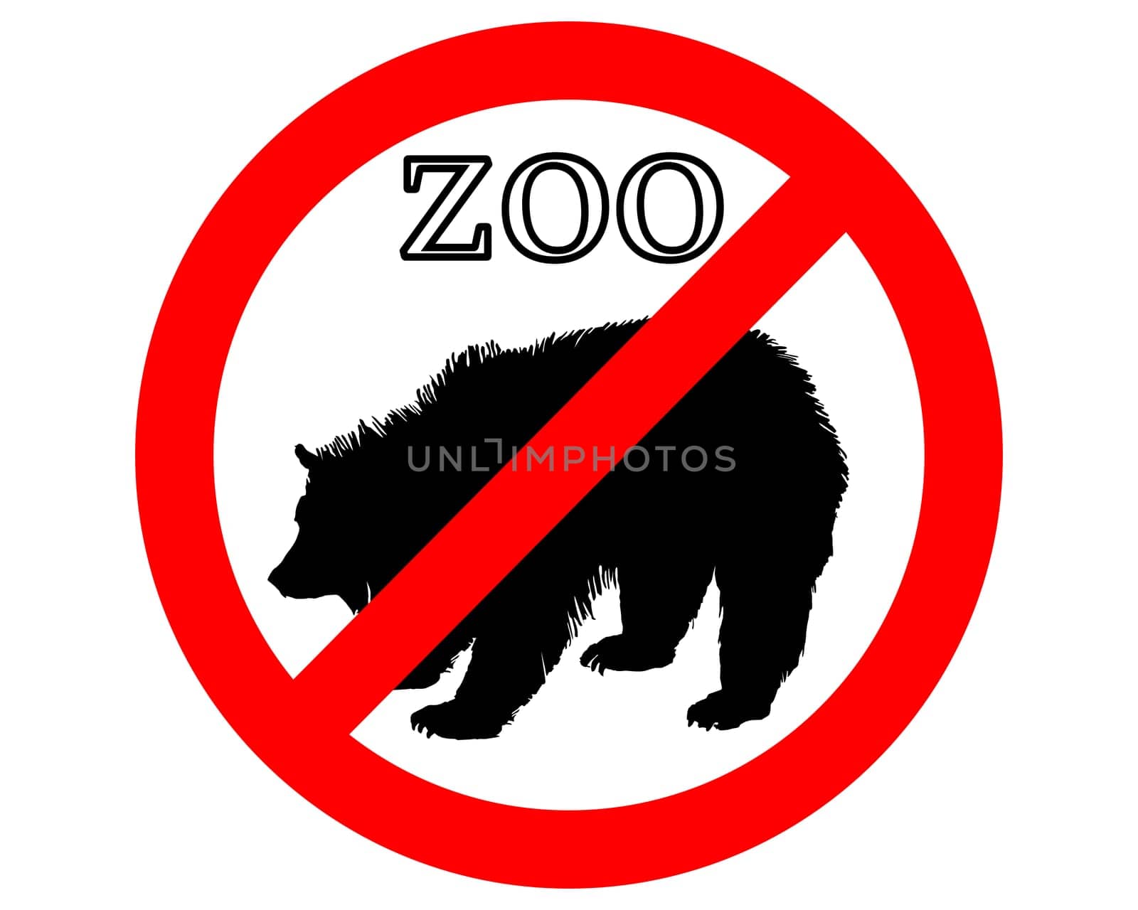 Grizzly banned in the zoo