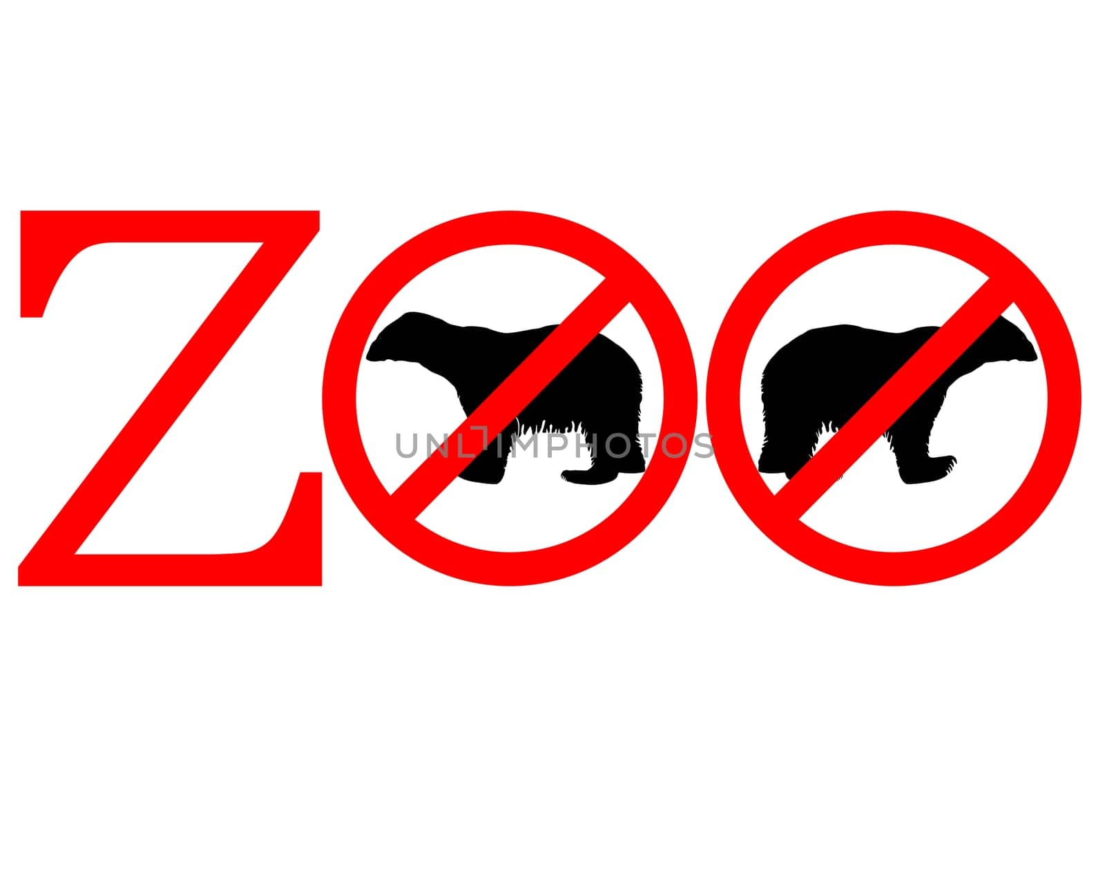 Polar Bear Zoo prohibited