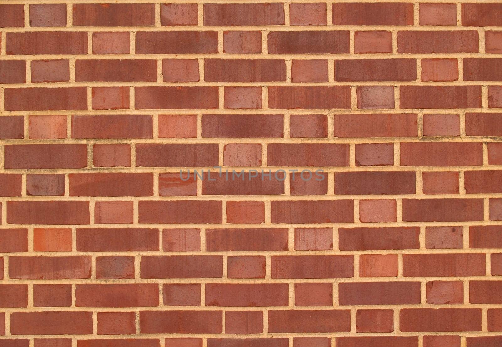 Old brick exterior wall with Red and brown duo-sized bricks.