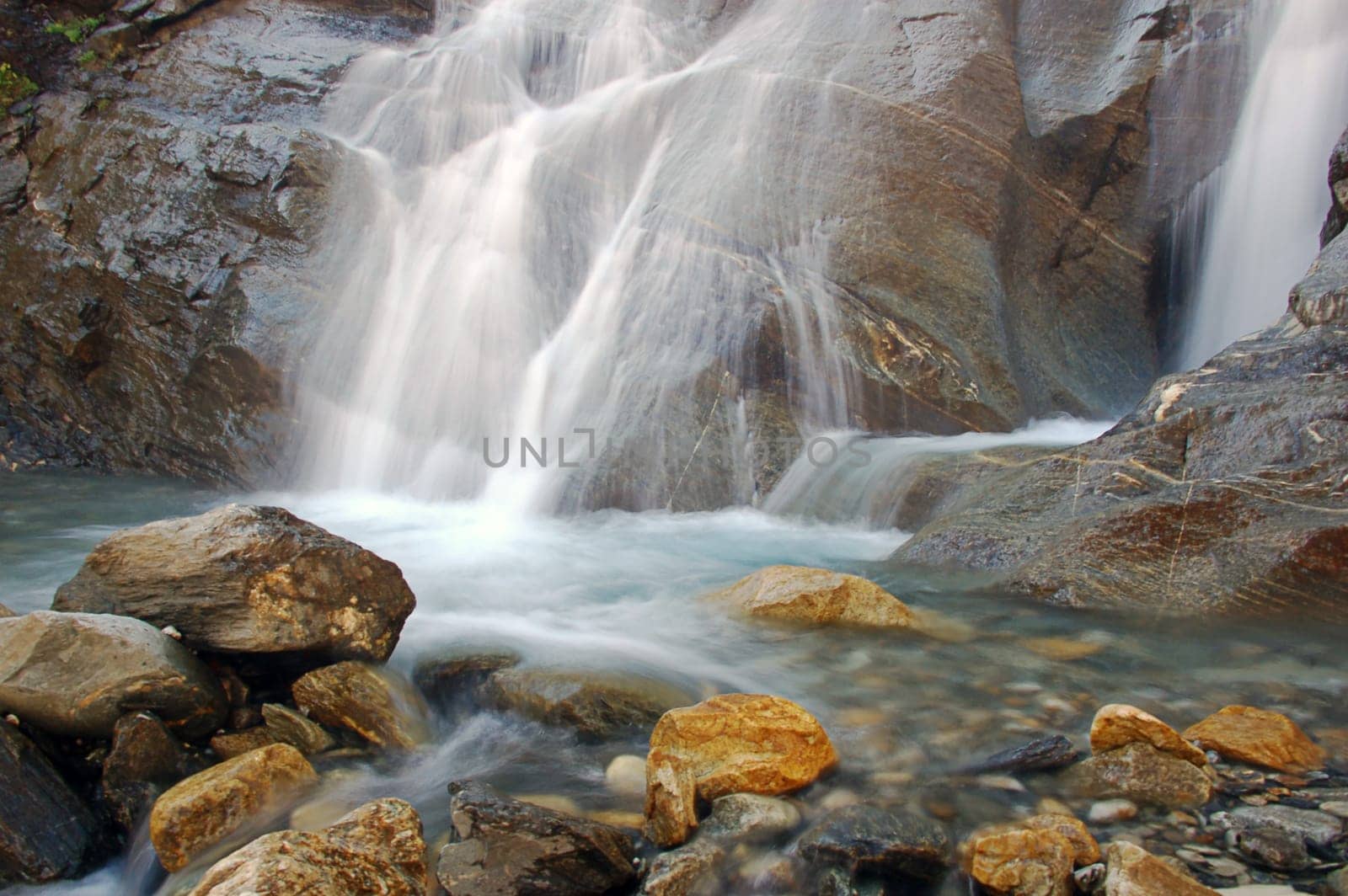 Waterfall Scenery, taken on a trip in the austrian alps