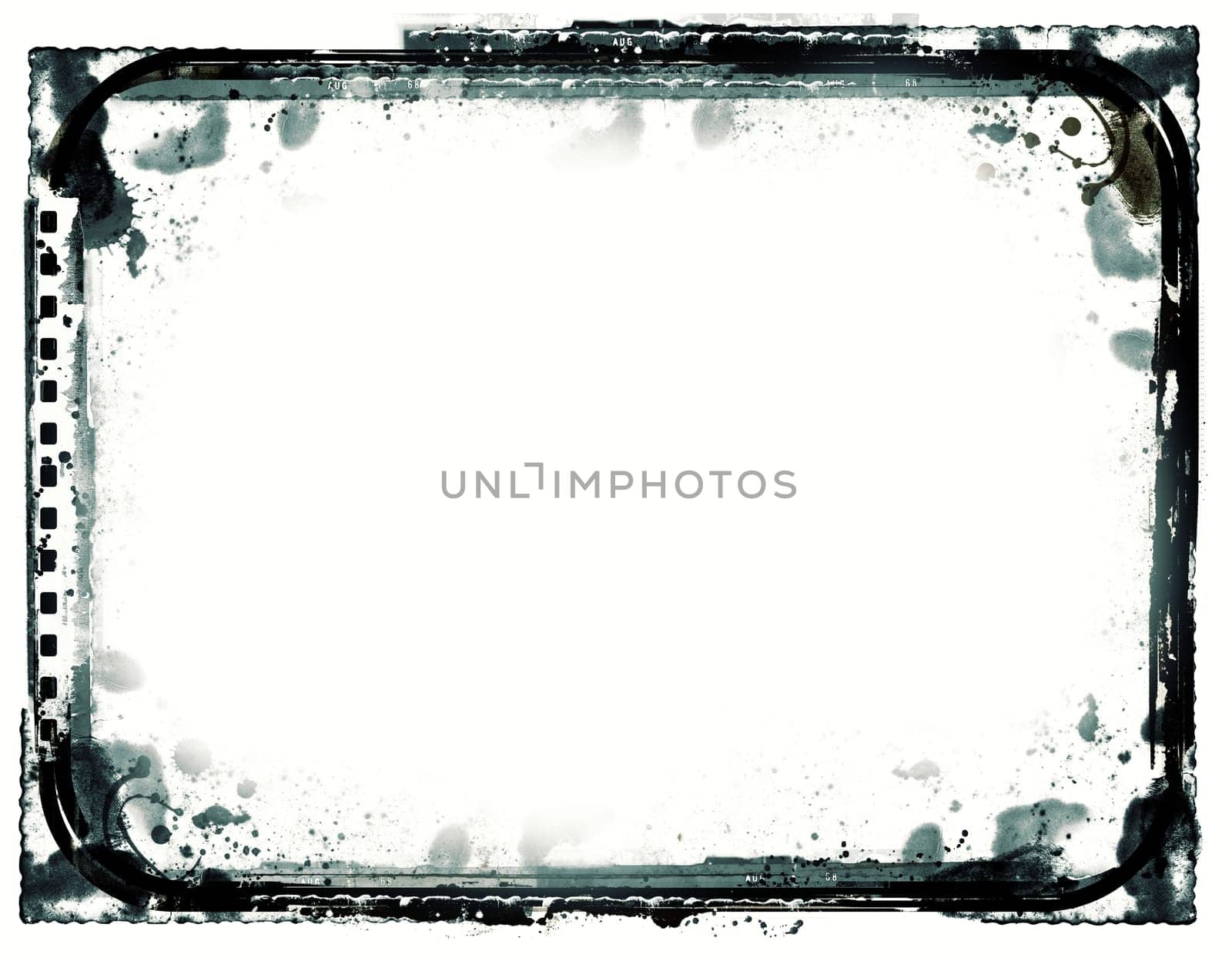 Computer designed highly detailed grunge border with space for your text or image. Great grunge layer for your projects.