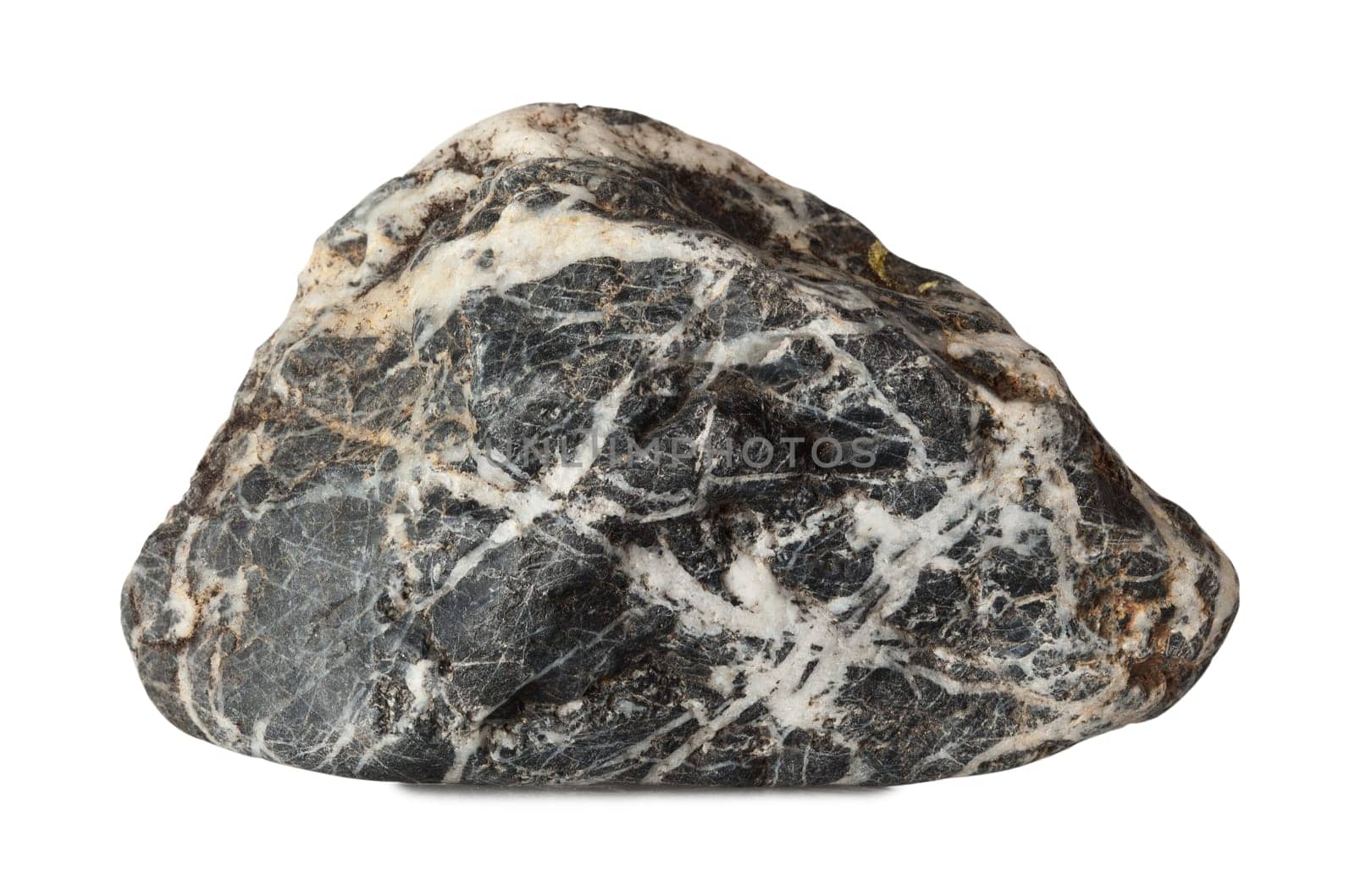 big rock isolated on a white background