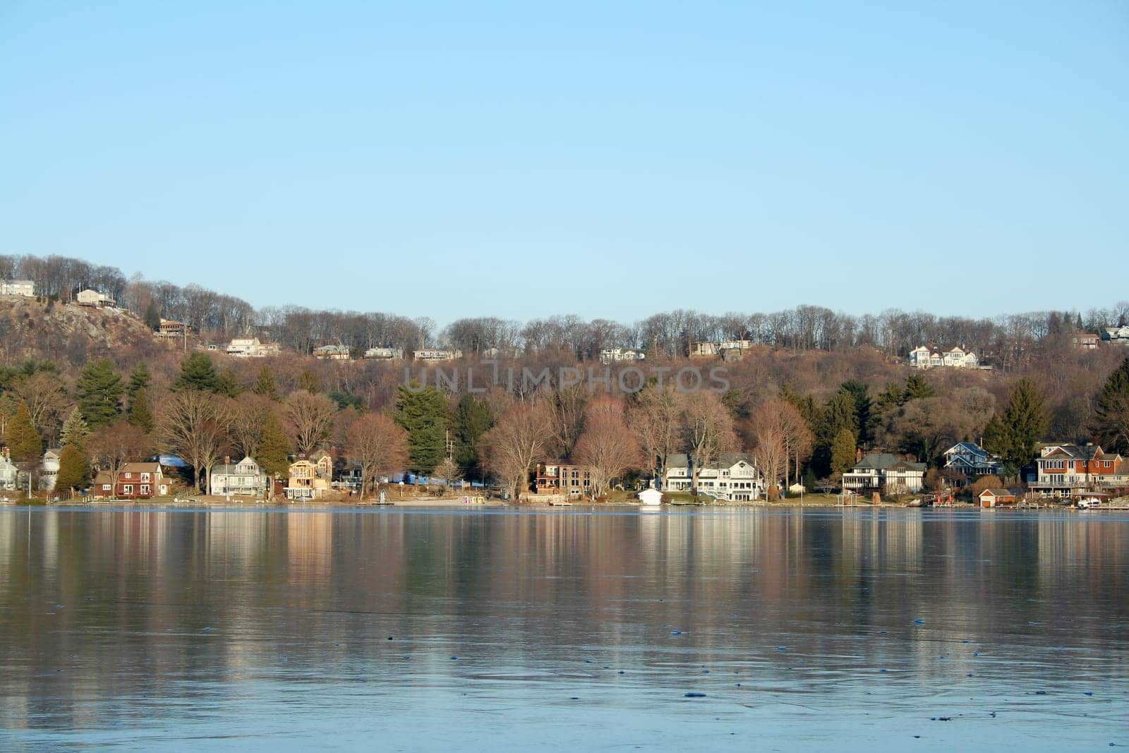 Some Houses on a frozen lake