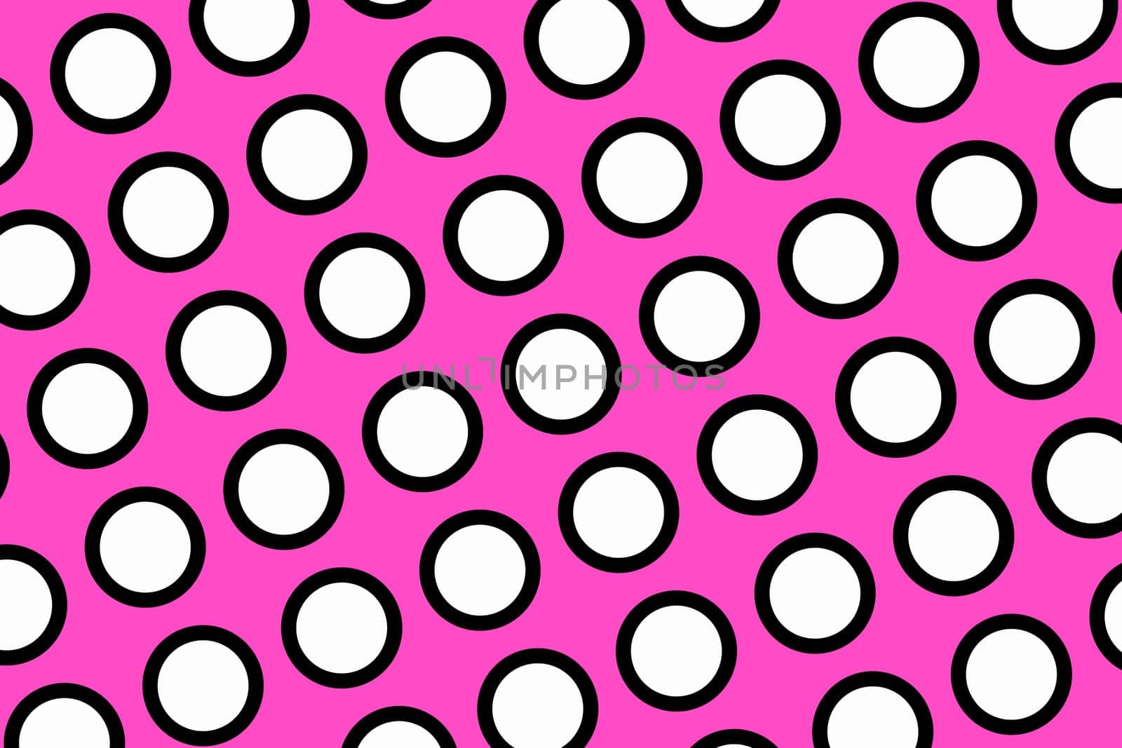 A Pink polka dots abstract background