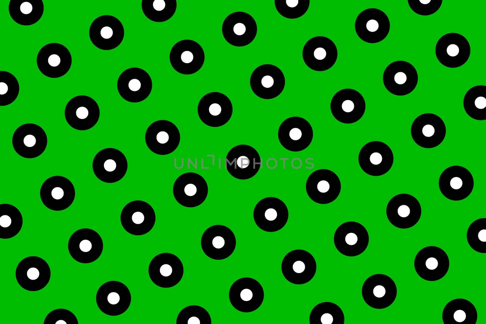 A Green polka dots abstract background