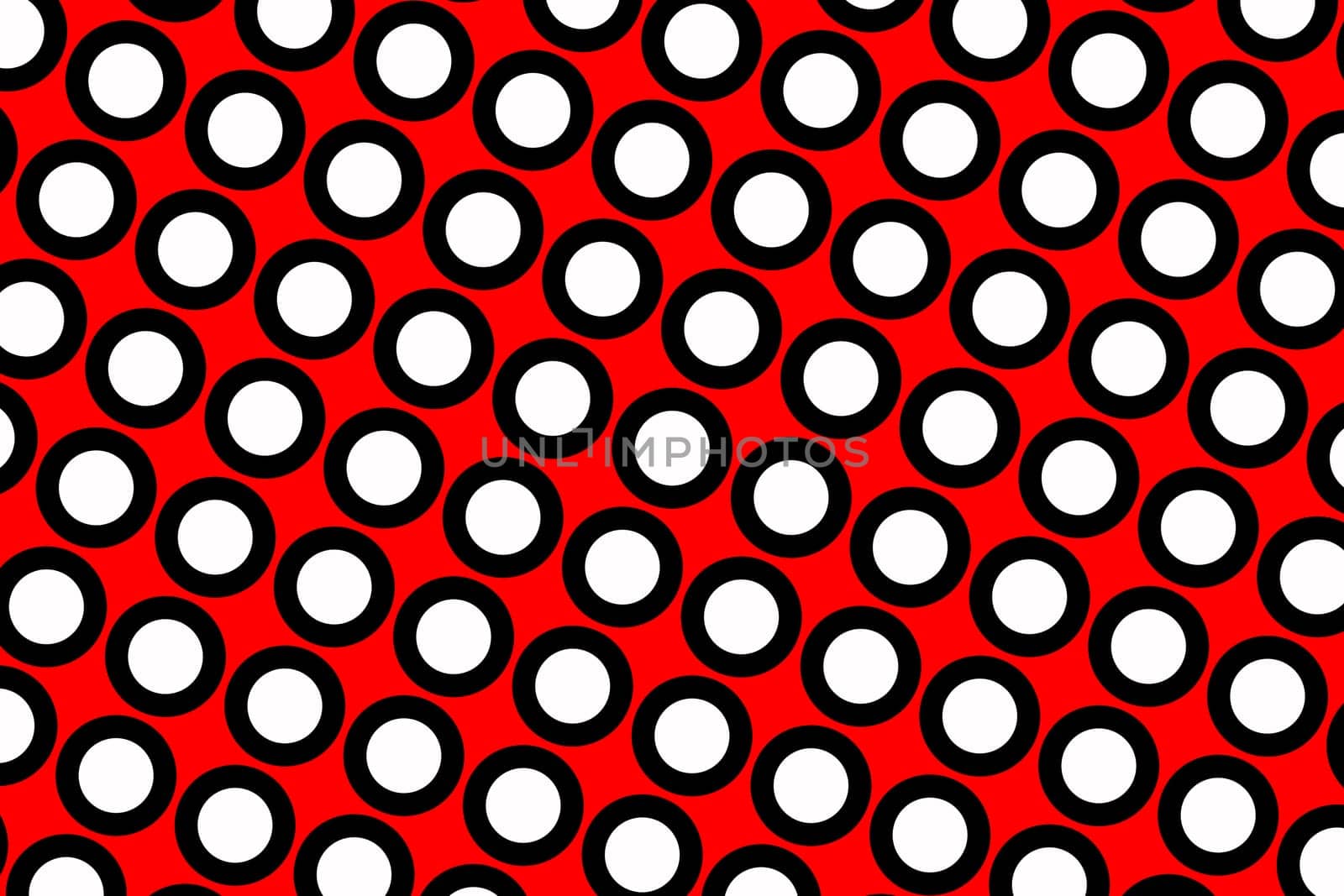 A Red polka dots abstract background
