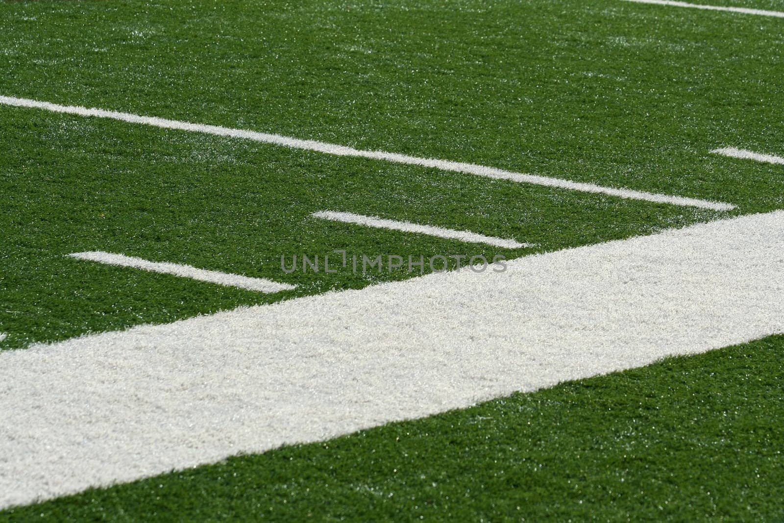 A Football field side line