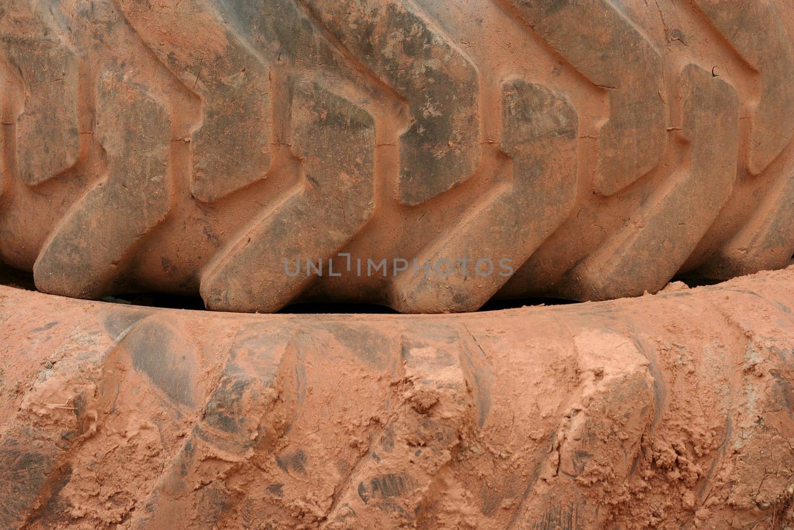 Dirty truck Tire treads background
