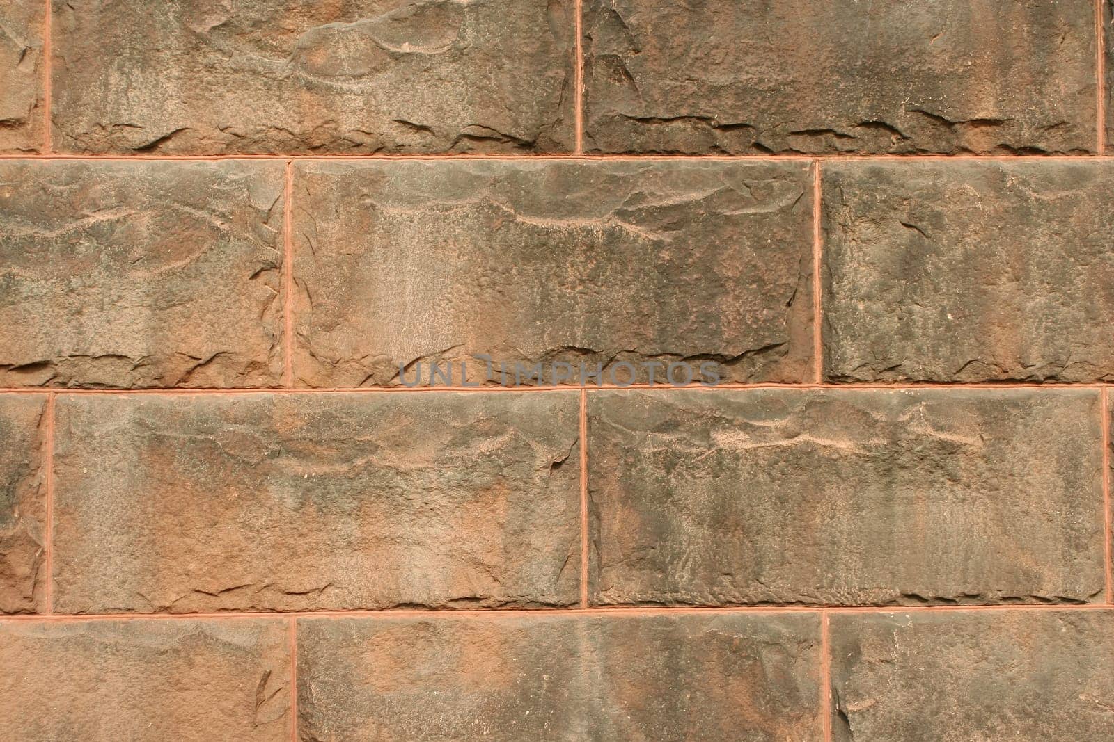 A old stone block wall background