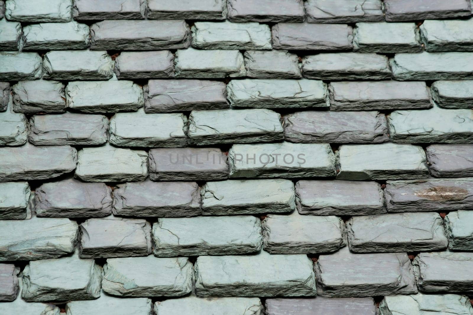 A old slate roof background