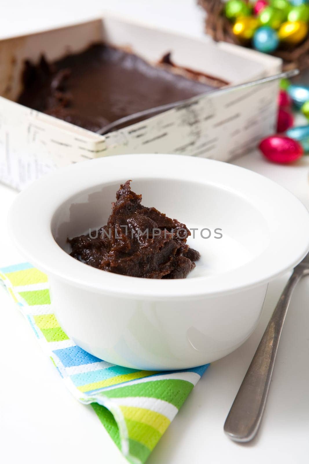 Traditional finnish Easter food, mammi, rye pudding