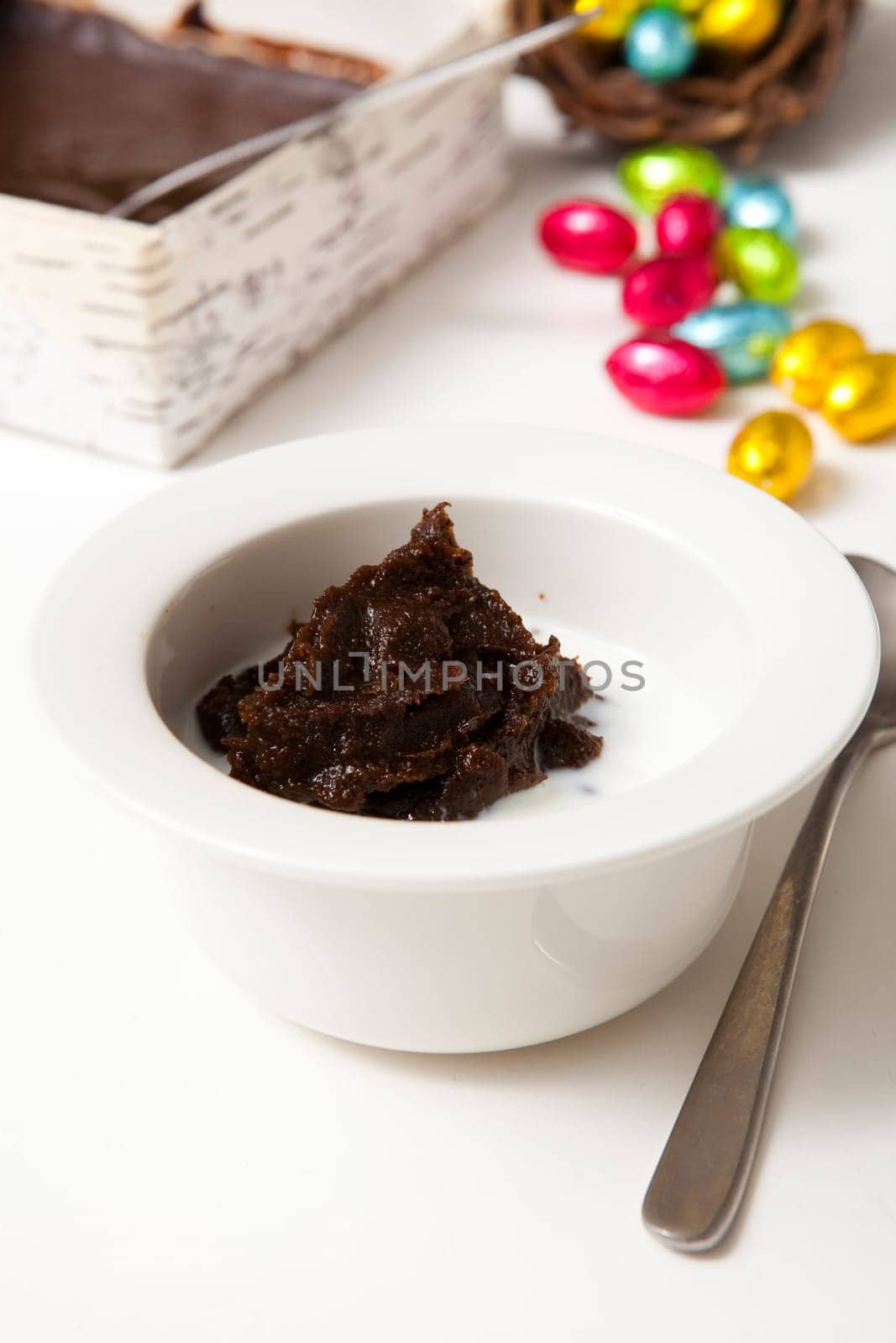 Traditional finnish Easter food, mammi, rye pudding
