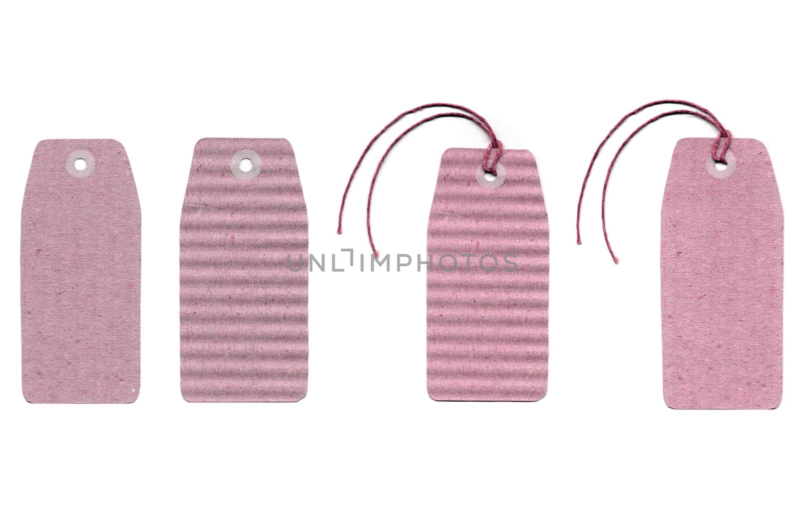 A paper tag or label or sticker