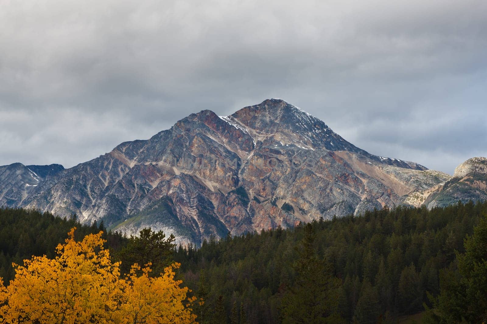Pyramid Mountain, Jasper National Park, Alberta, Canada