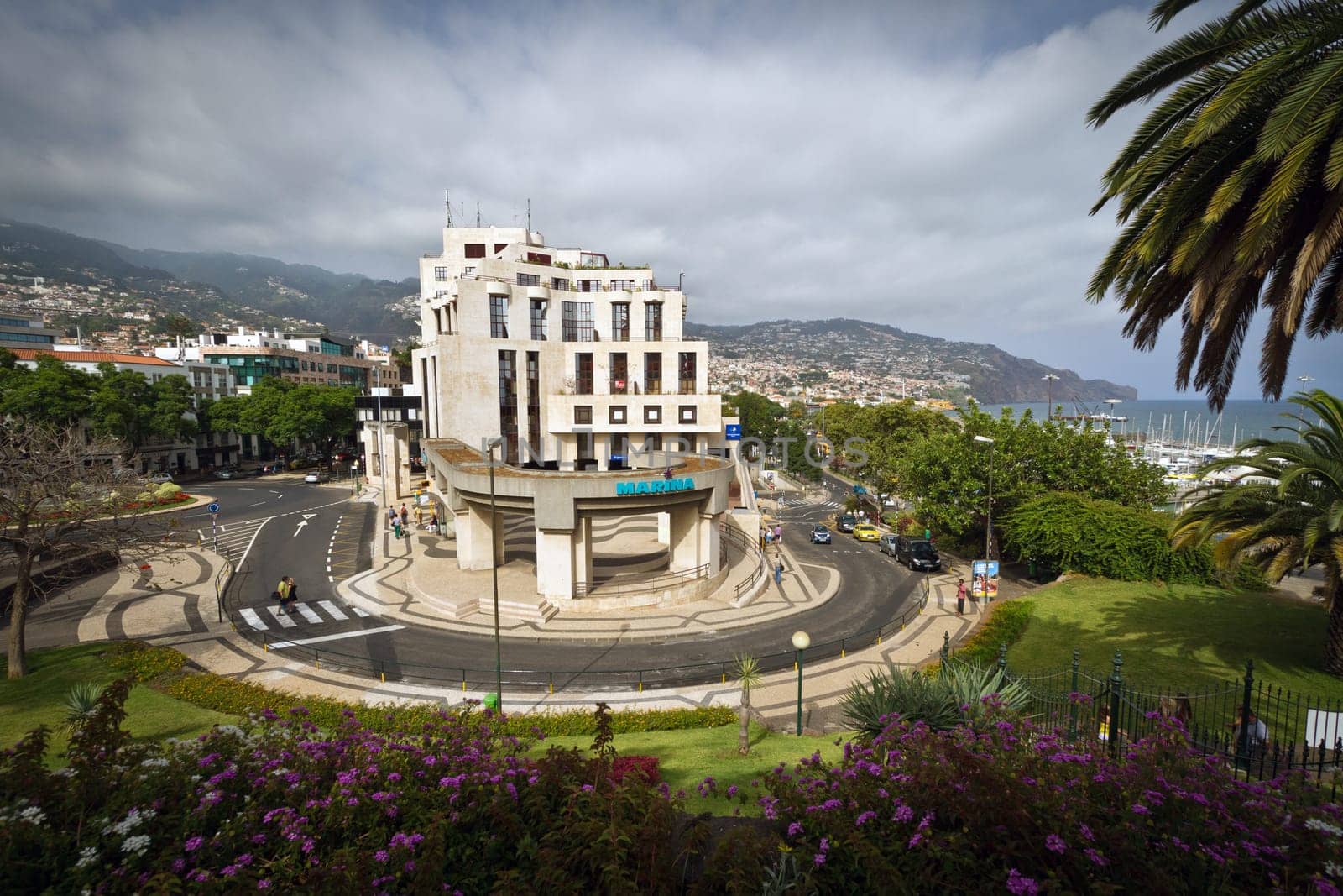Panoramic view of Funchal, Madeira Portigal, Vista Genaral of the capital.