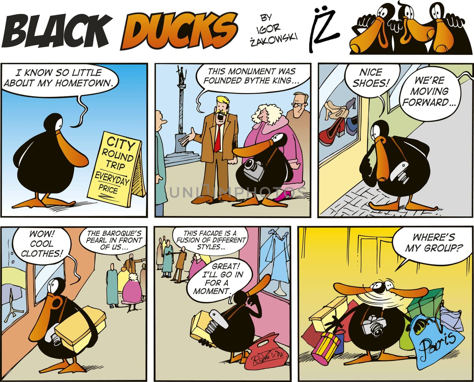 Black Ducks Comic Strip episode 62