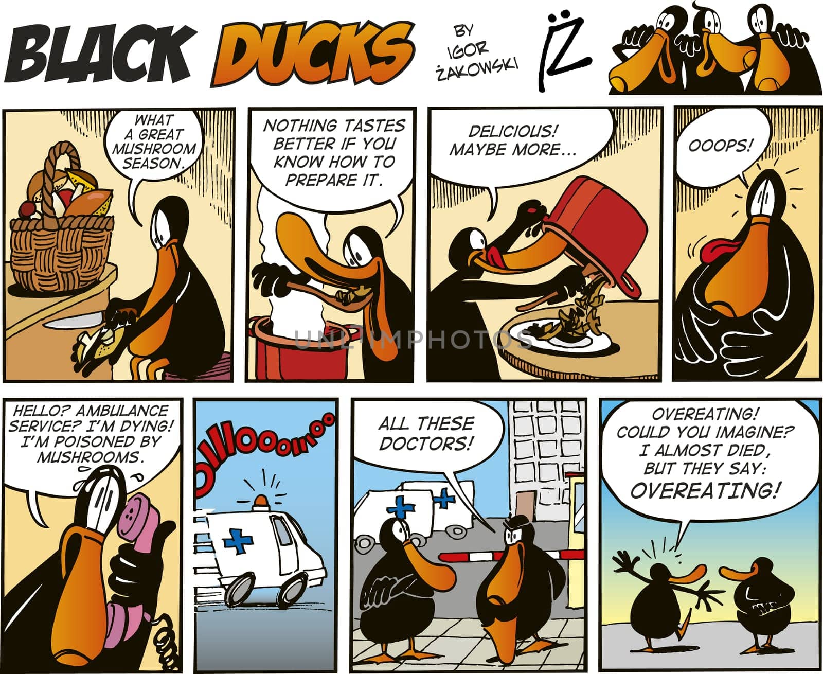 Black Ducks Comic Strip episode 65