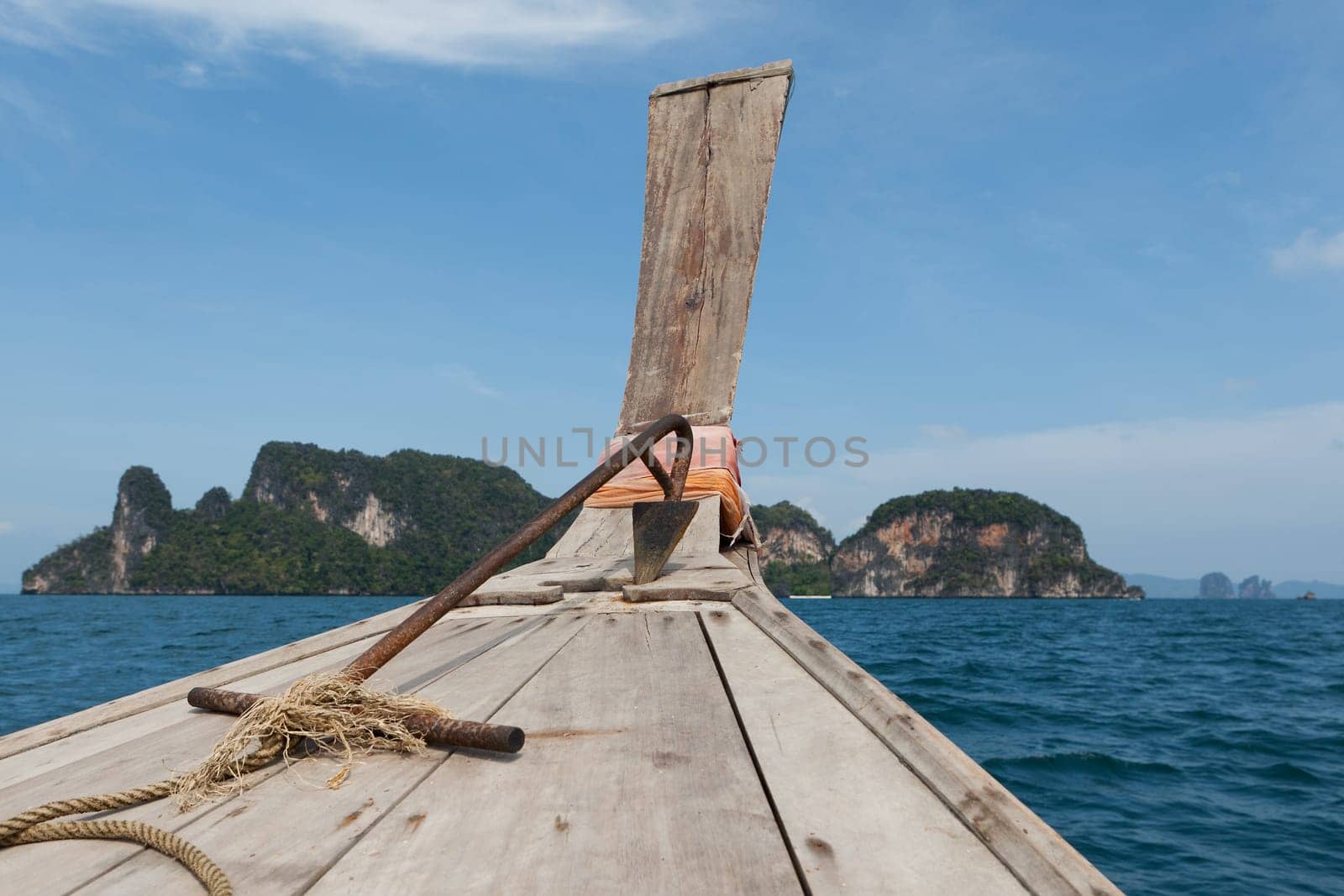 Longtail boat on the sea,holidays in Thailand