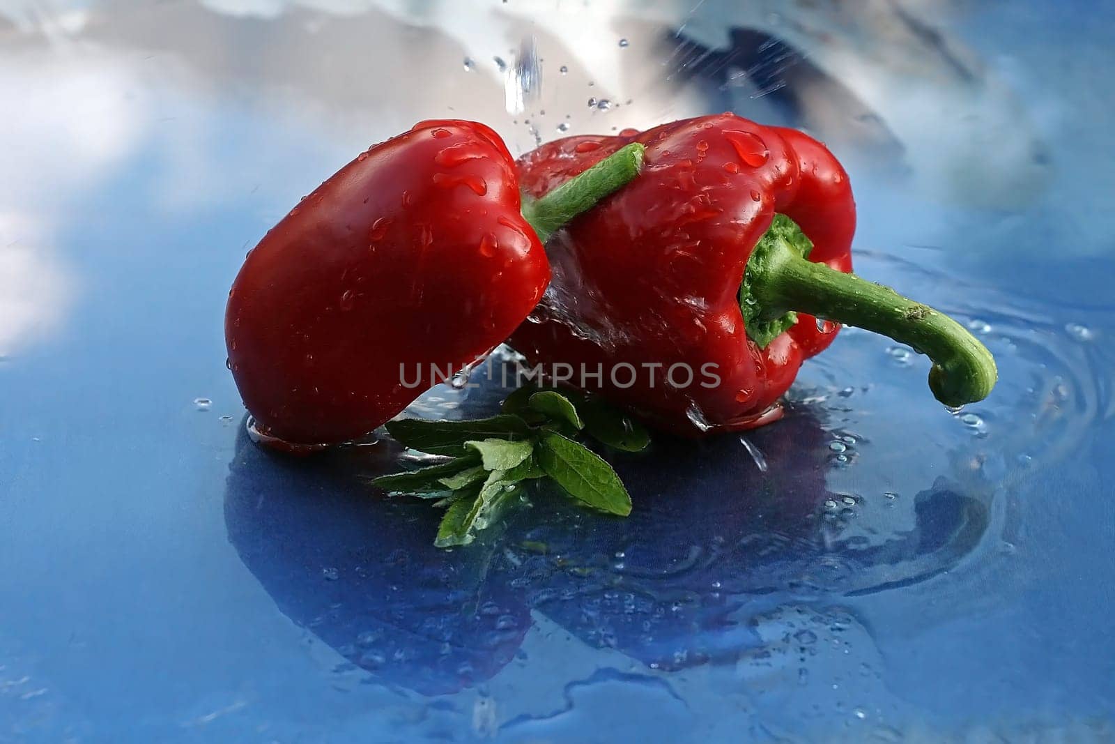 Peppers - red,healthy and delicious