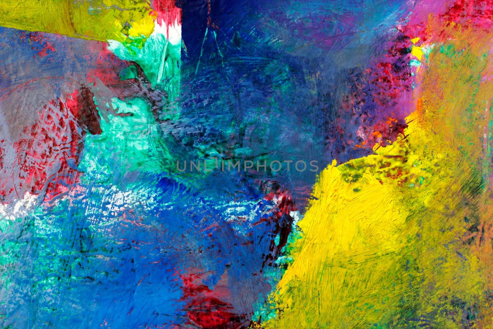 Mixed Media - Painted Background