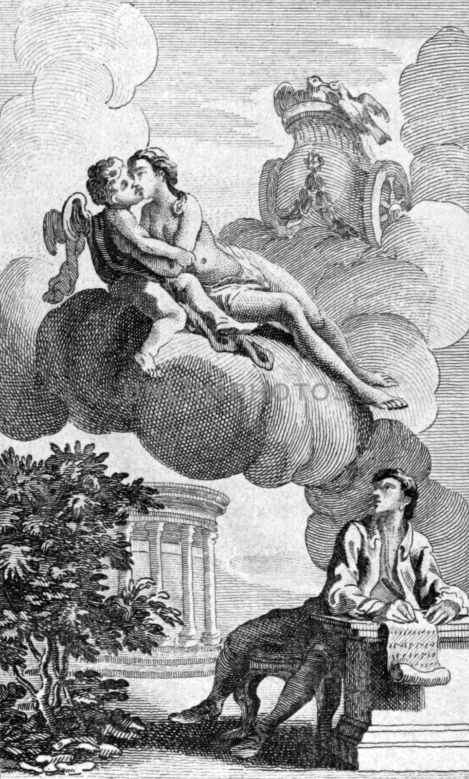 Inspired writer on engraving from 1745.