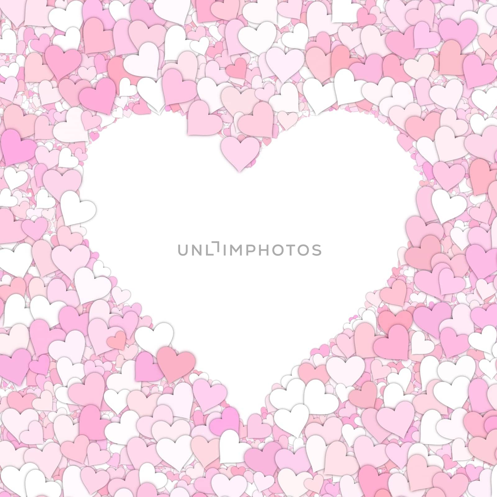 great illustration of a  love heart symbols