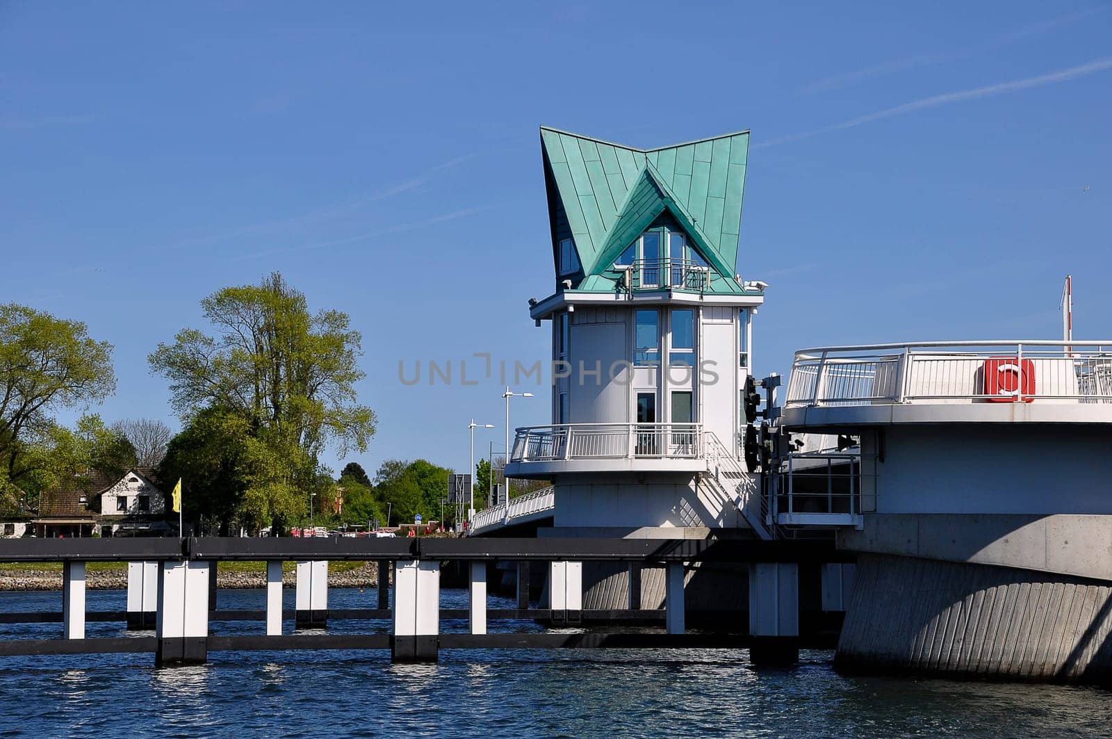 Bascule bridge on the Schlei