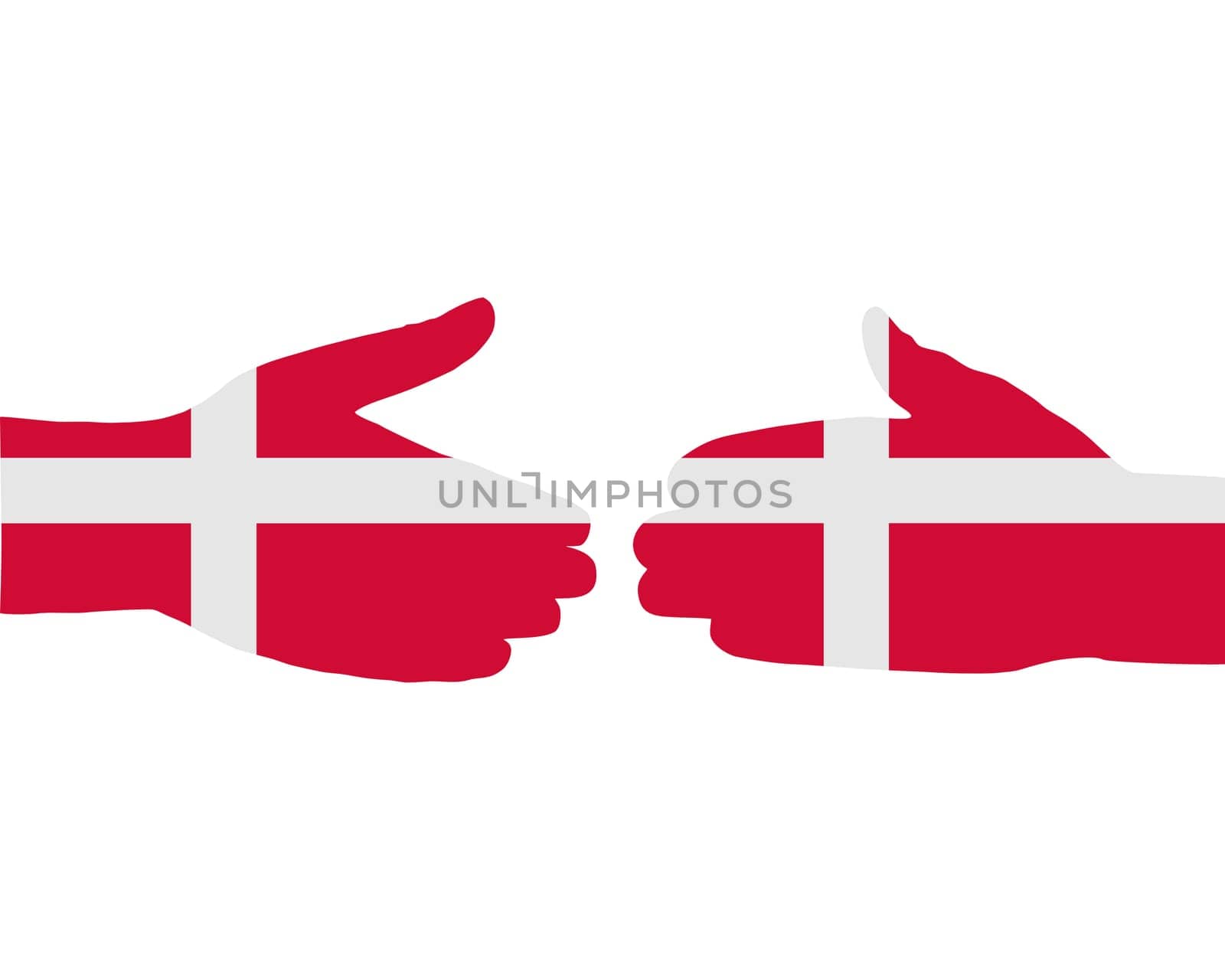 Danish handshake