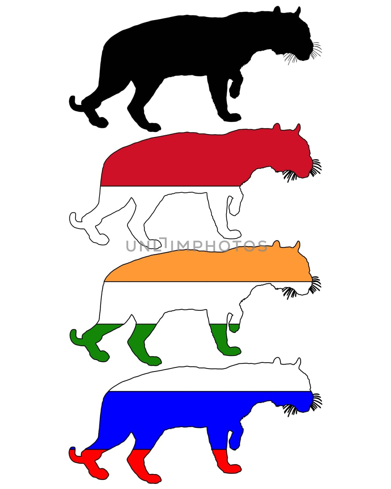 Tiger Flags