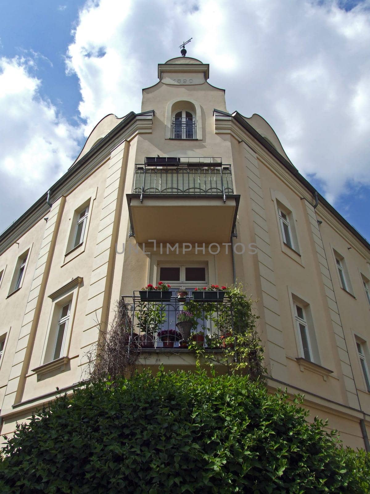 an old building