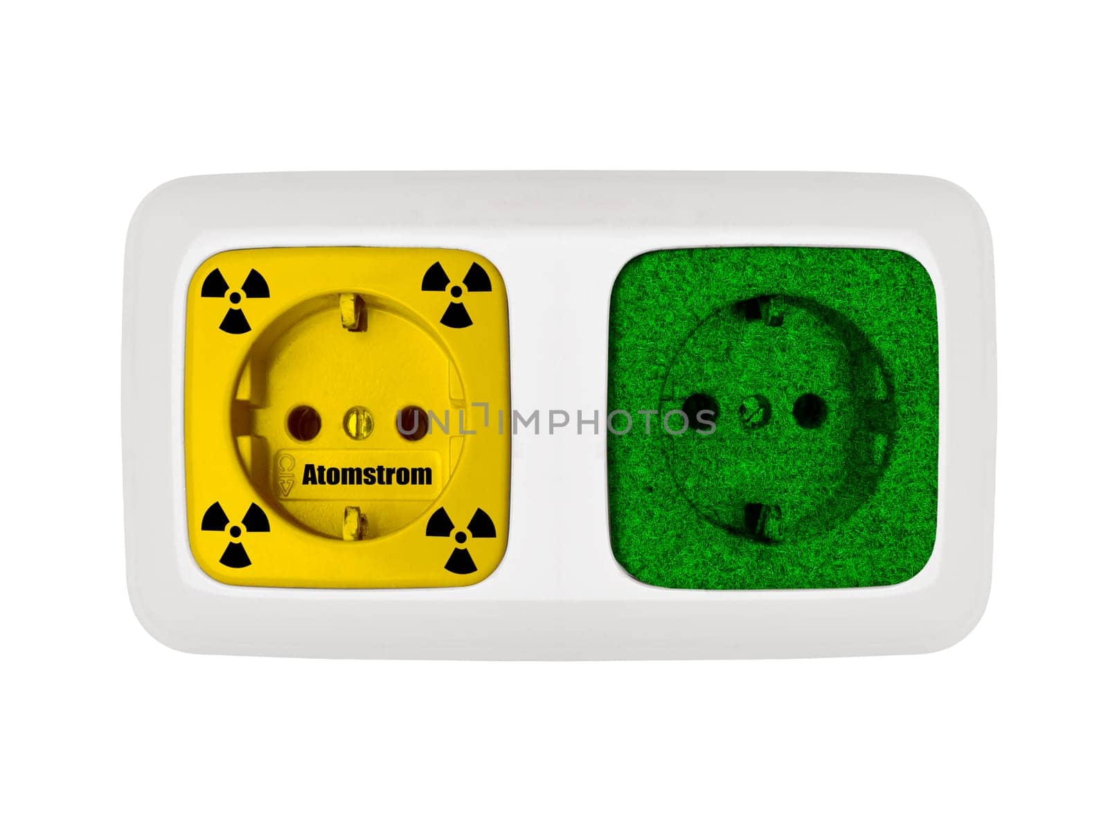 Nuclear power against green electricity
