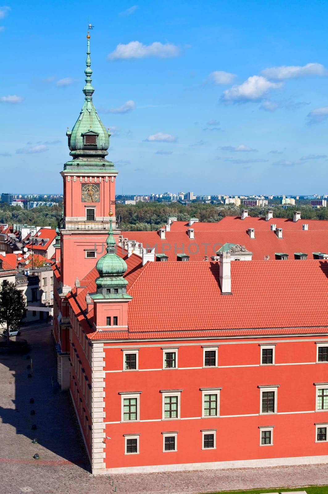 Royal Castle in Warsaw Old Town, Poland.