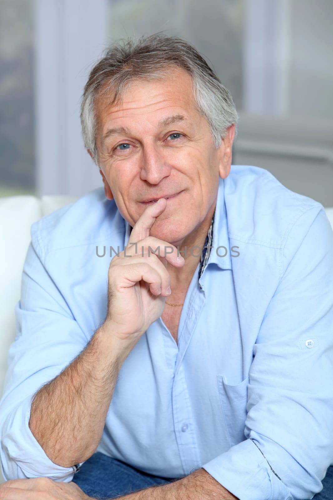 Senior man portrait