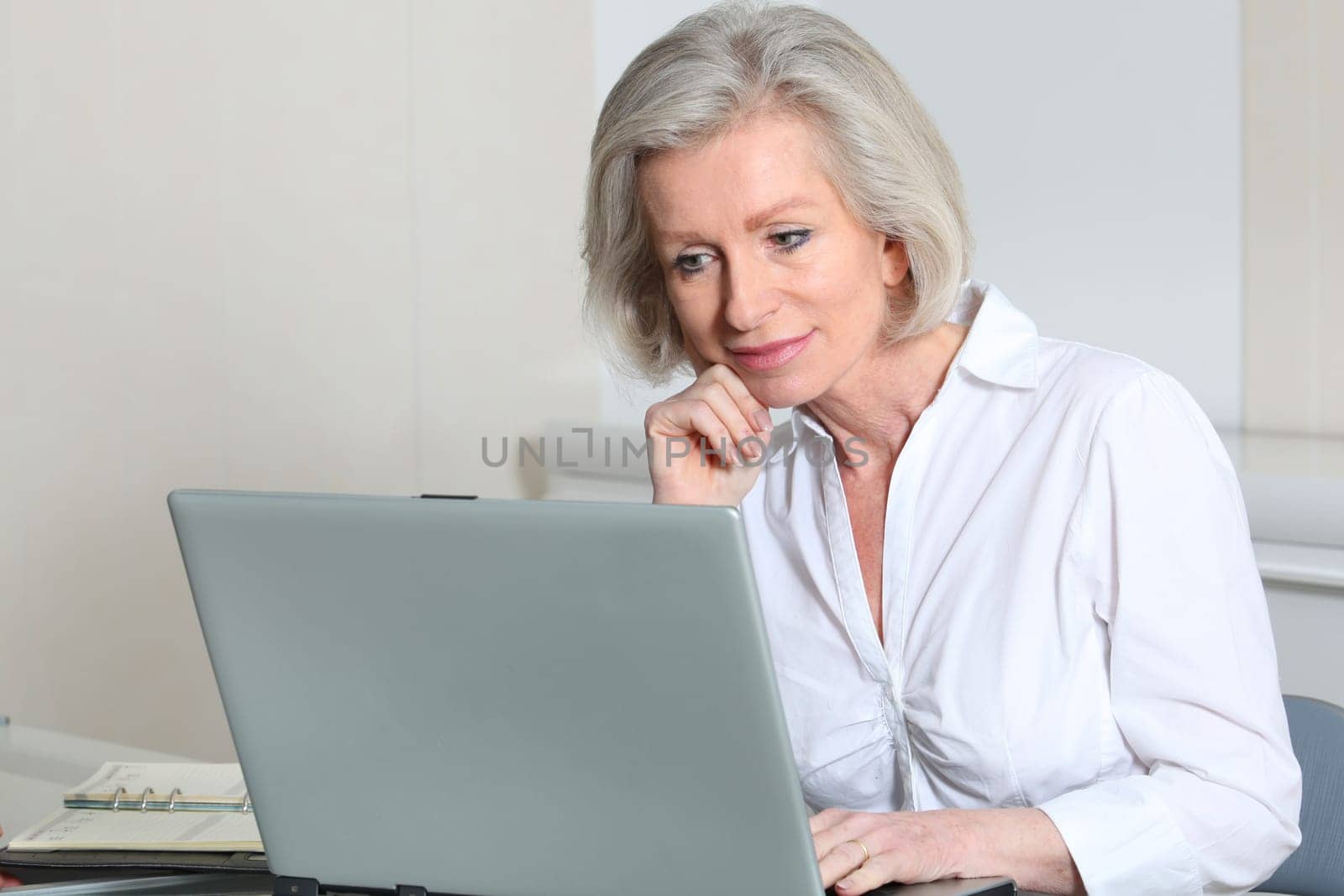 Senior businesswoman in the office