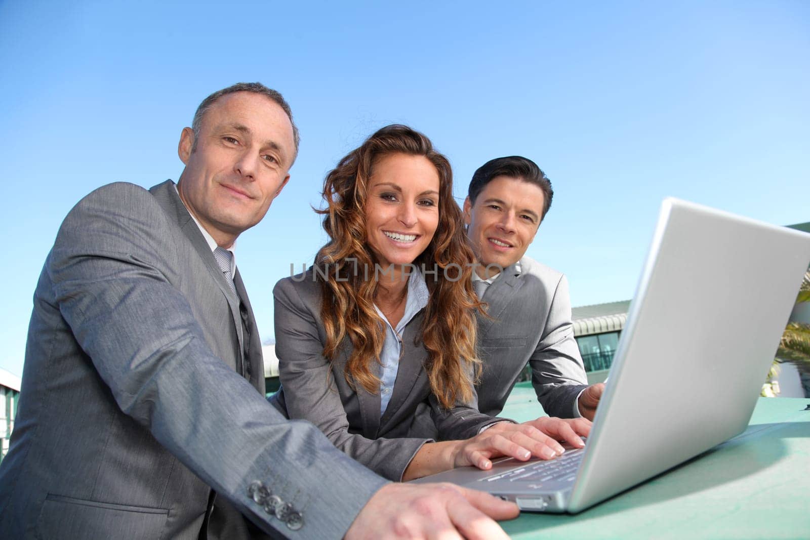 Workteam during a business travel meeting