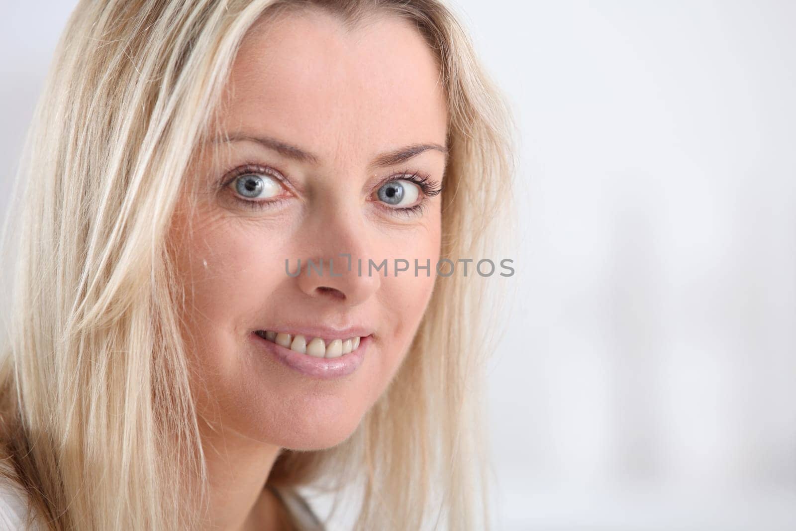 Portrait of beautiful blond woman