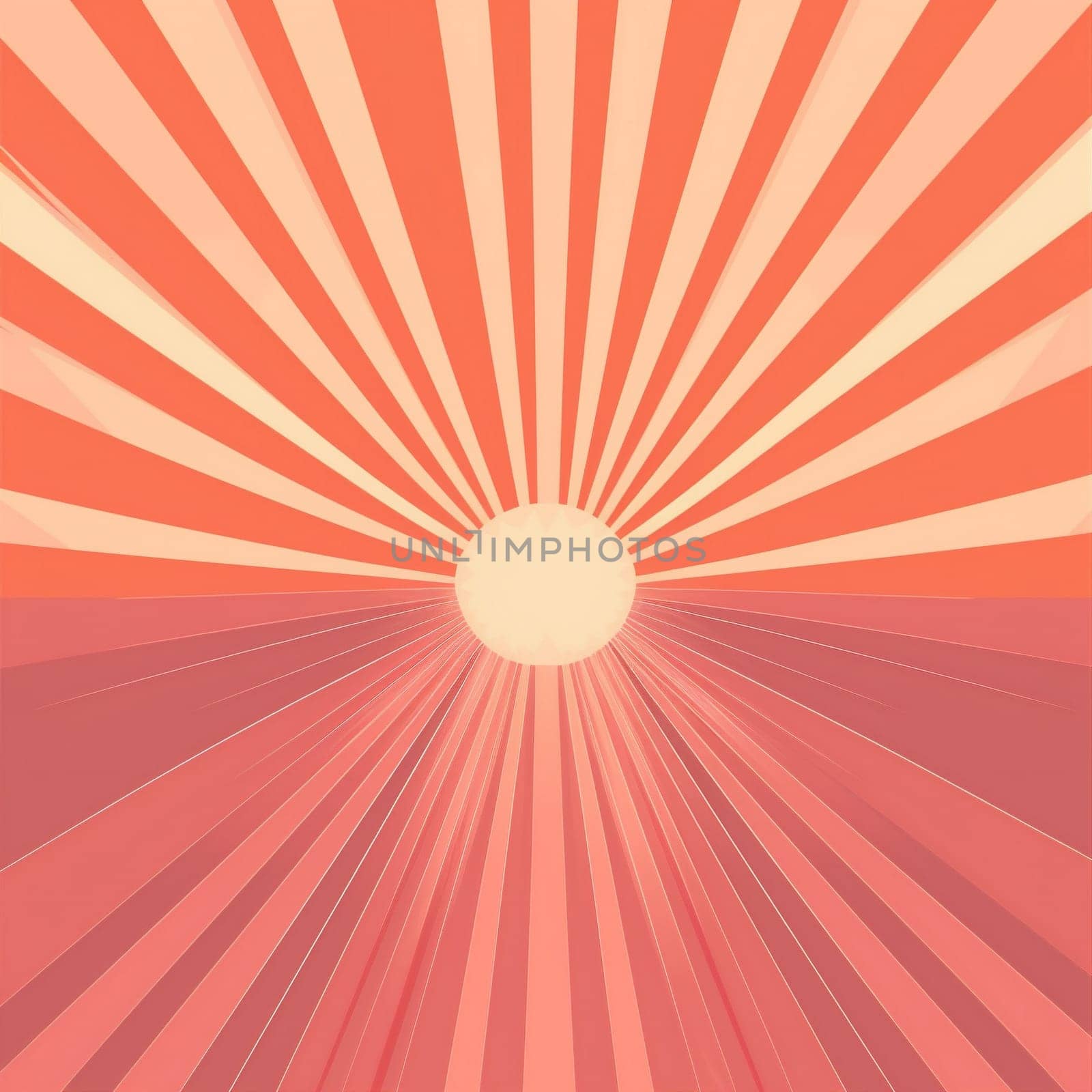 sunbeam sunlight sun minimalist graphic design light ray sunny art. Generative AI. by Vichizh