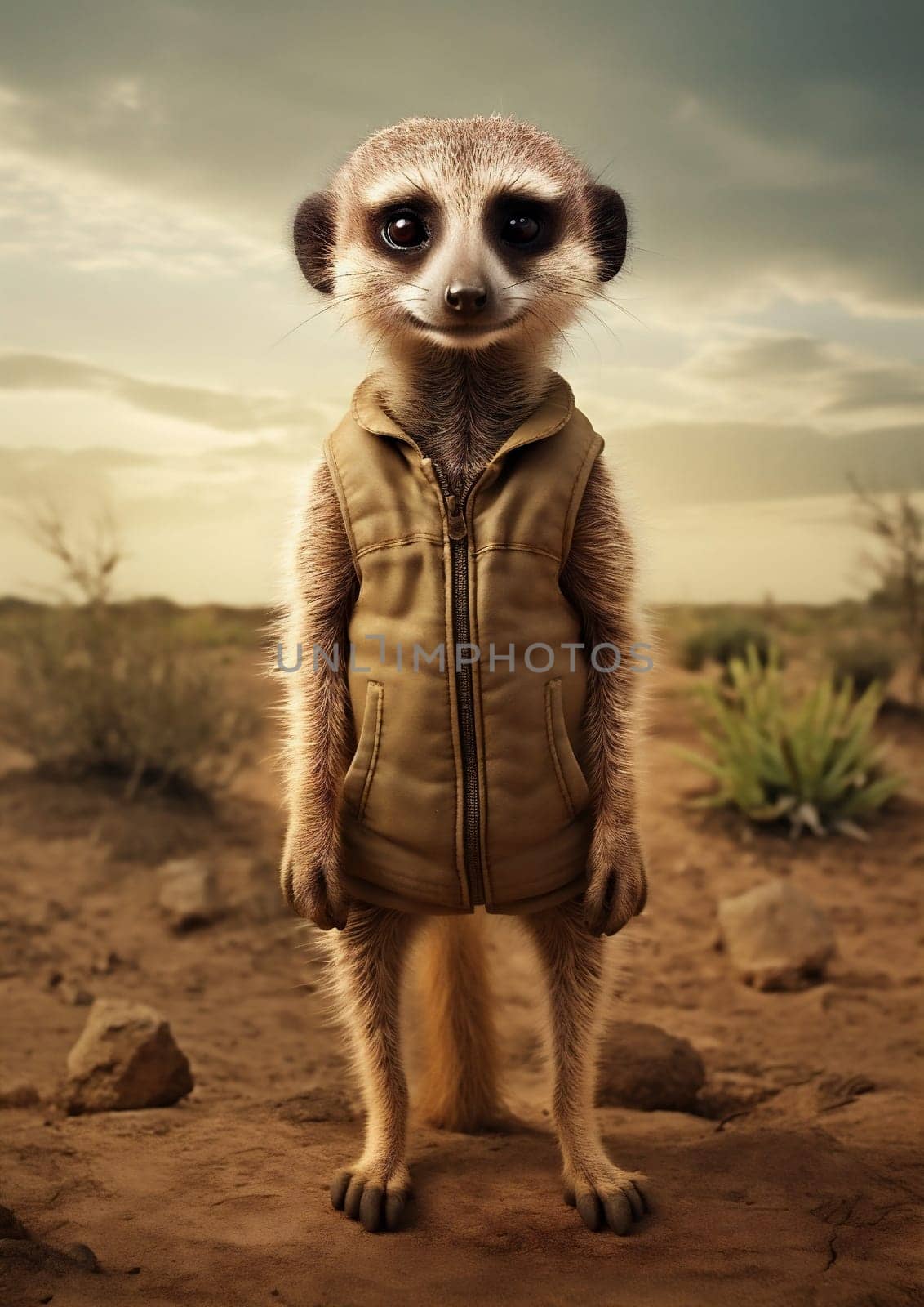 Wilderness desert suricate fur wild animal brown fauna suricata africa meerkat nature small zoo cute mammal portrait wildlife