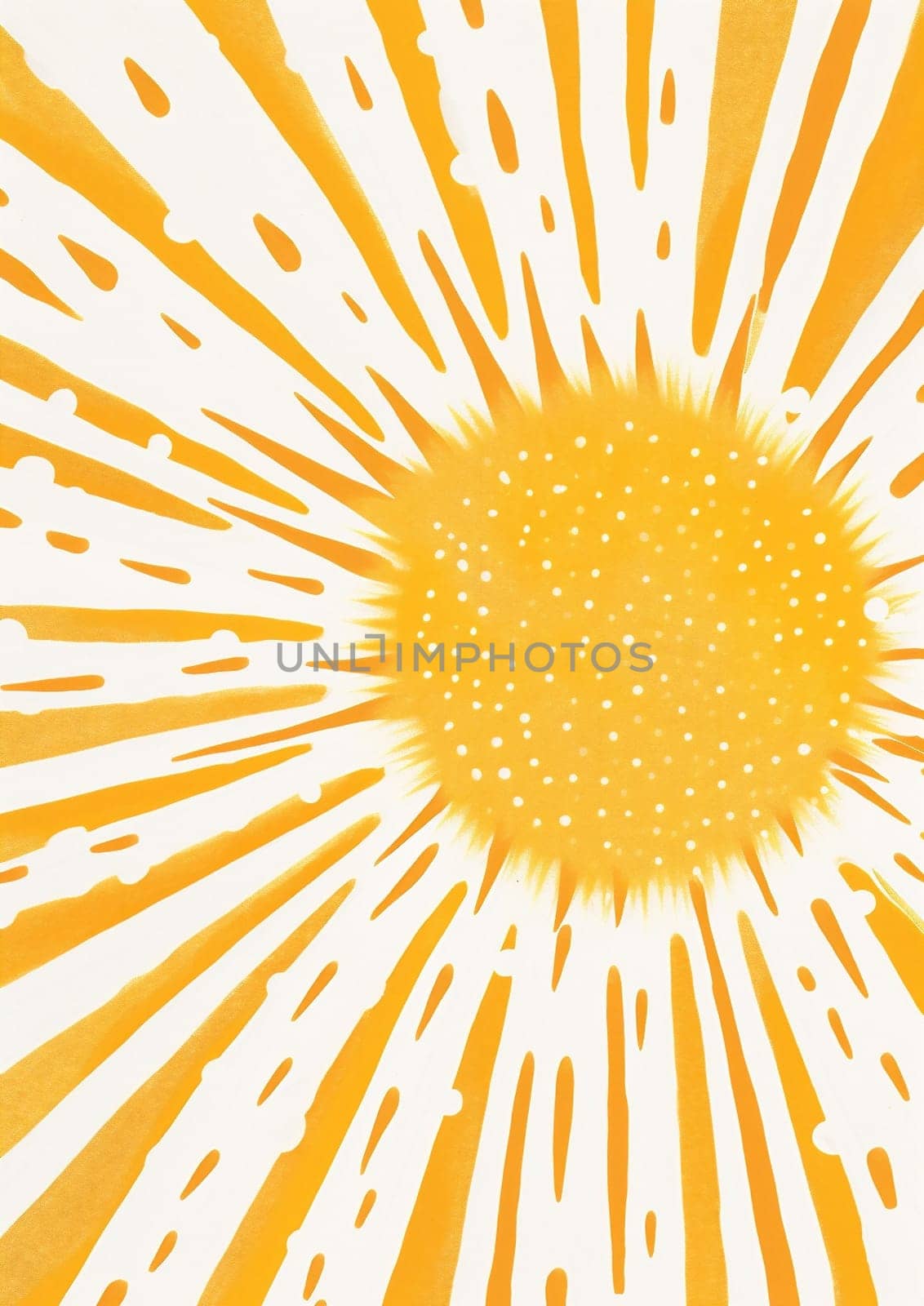 Sun burst abstract yellow graphic summer cartoon light retro background design backdrop texture bright illustration wallpaper orange vintage pattern ray explosion art