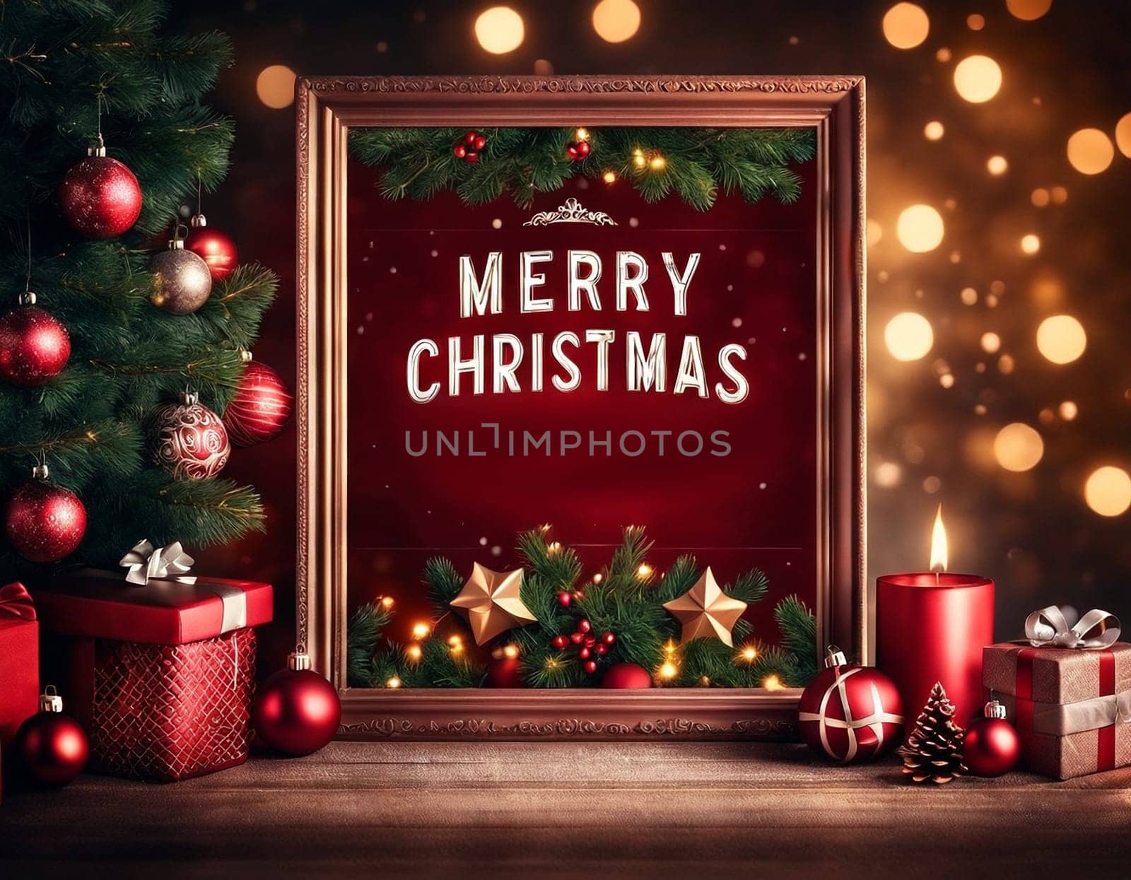 Beautiful Christmas card by NeuroSky