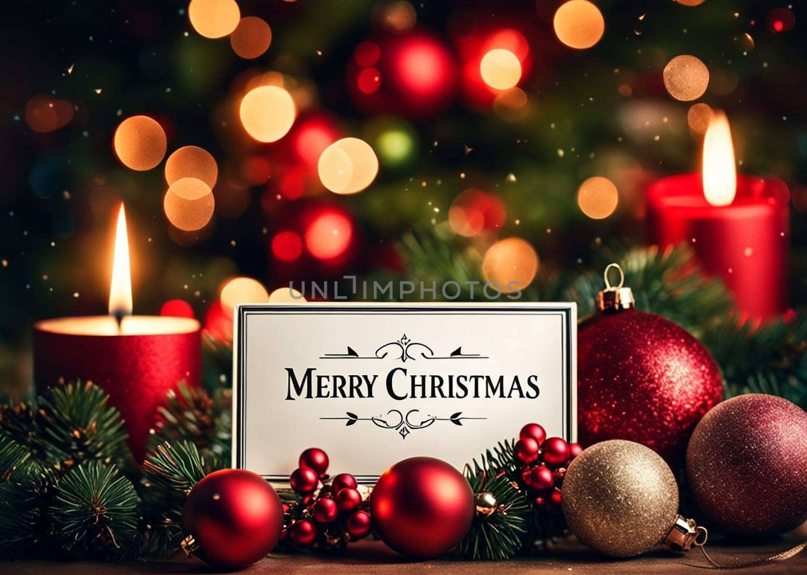 Beautiful Christmas card by NeuroSky