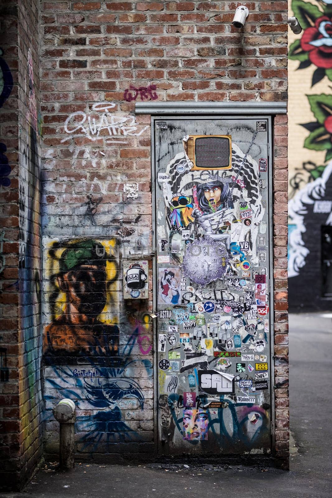 AC/DC Lane Detail in Melbourne Australia by FiledIMAGE