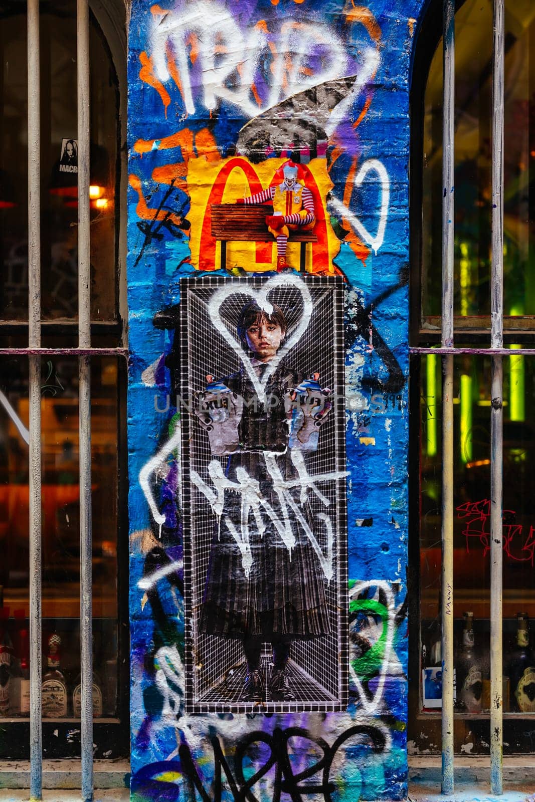 Hosier Lane Detail in Melbourne Australia by FiledIMAGE