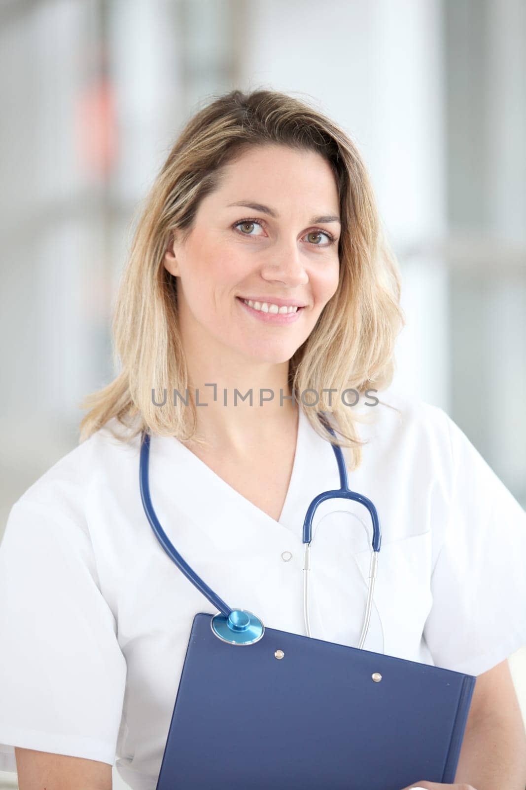 Portrait of beautiful smiling nurse