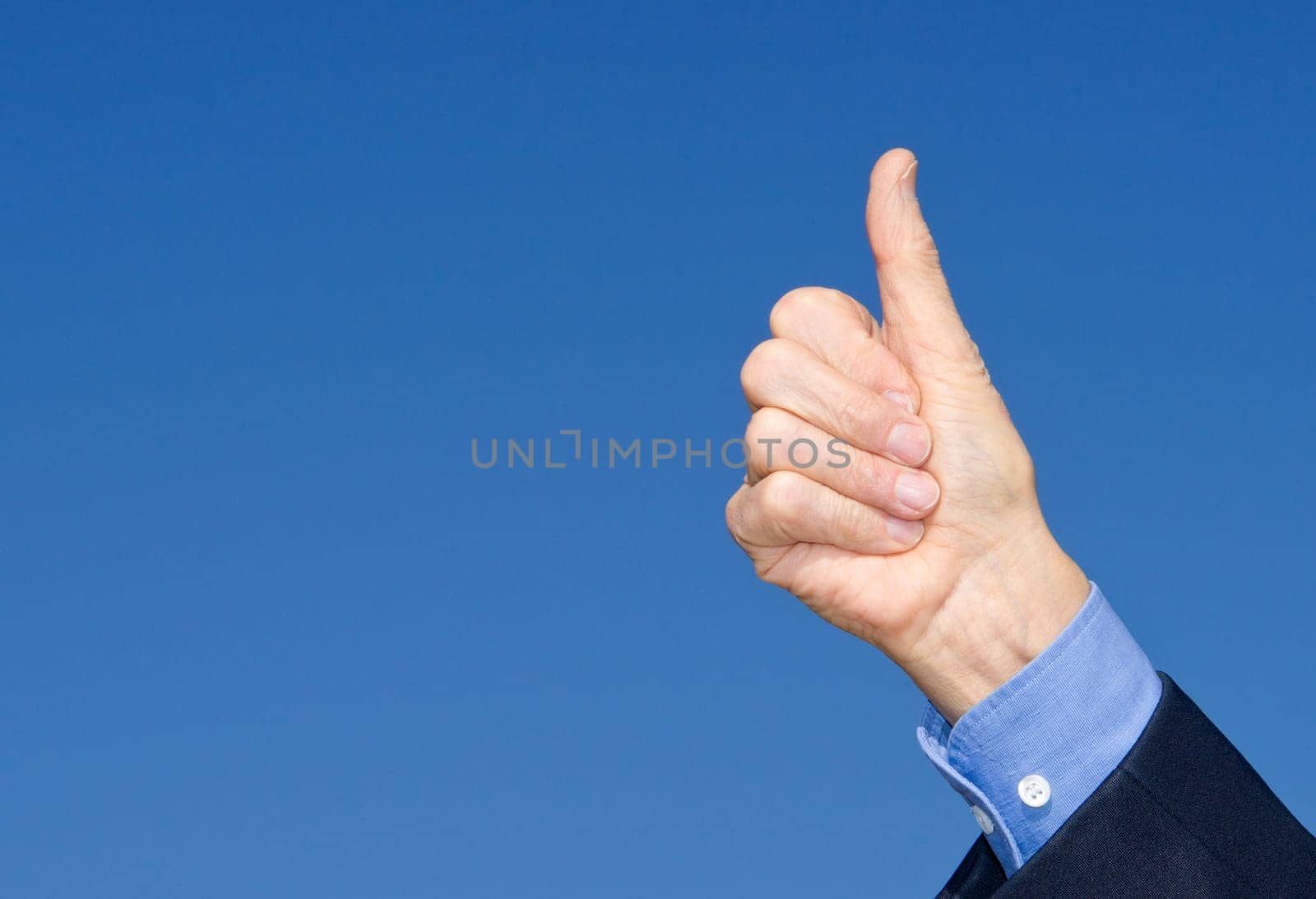 Thumbs up - success