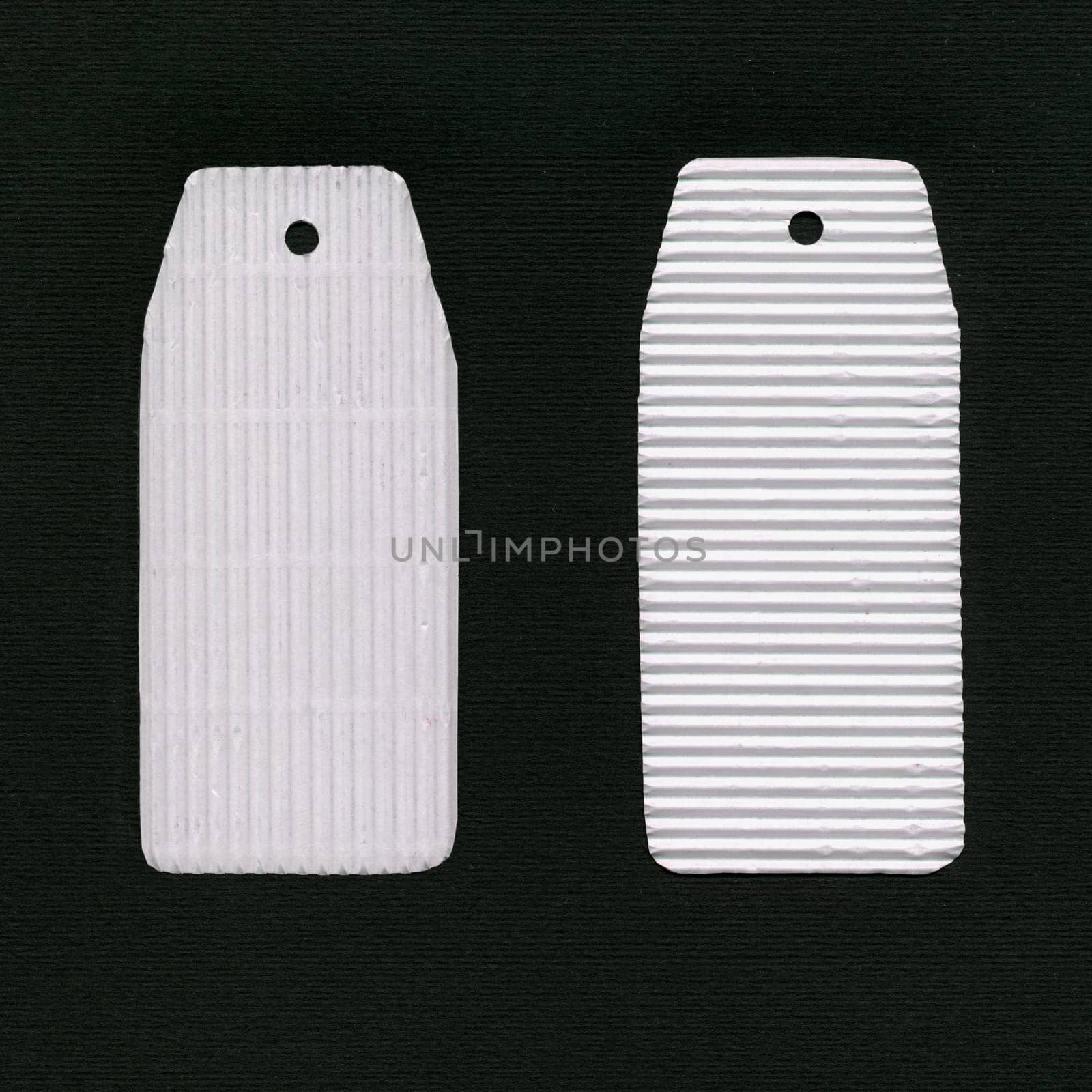 Tag label isolated over a white background