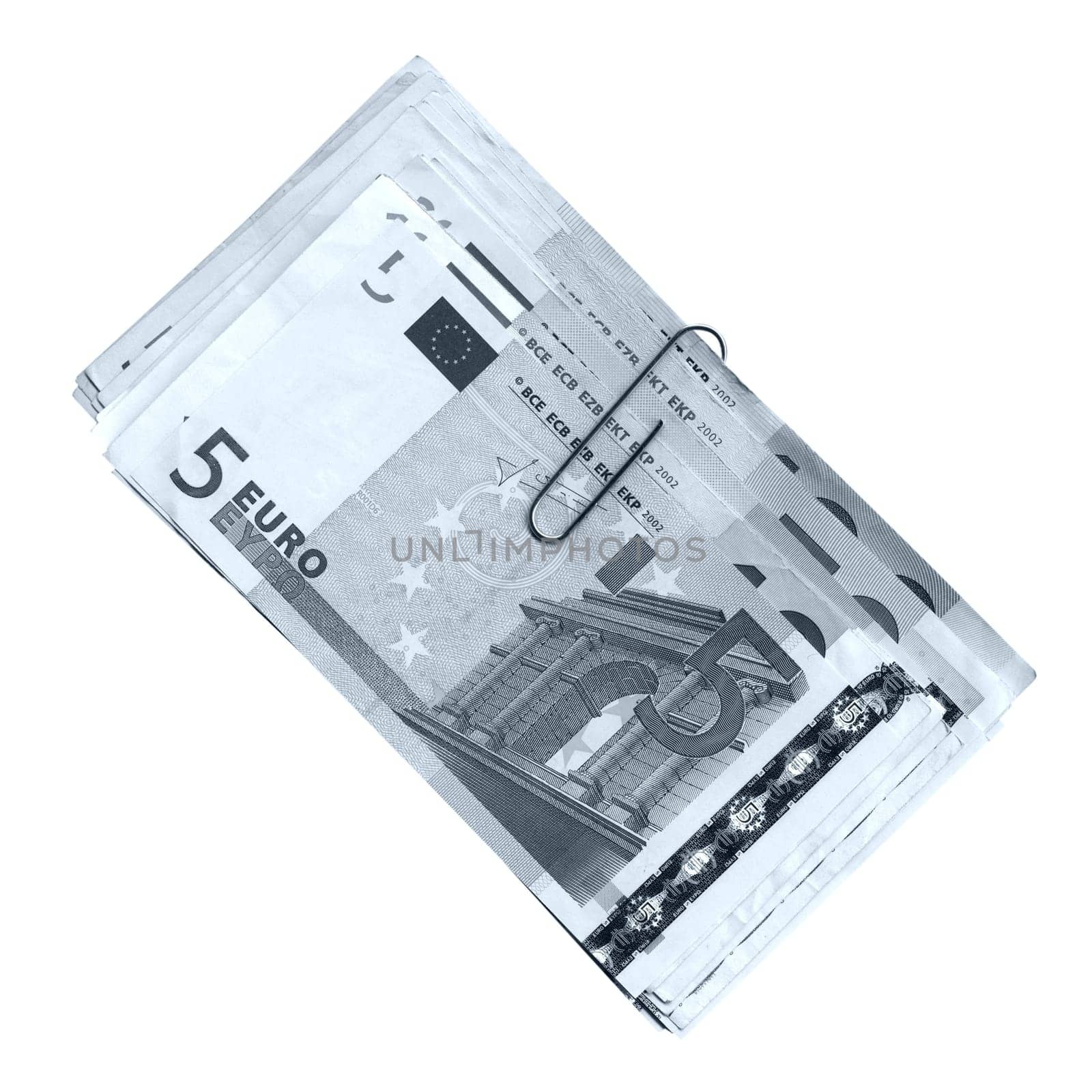 Euro banknotes money european currency