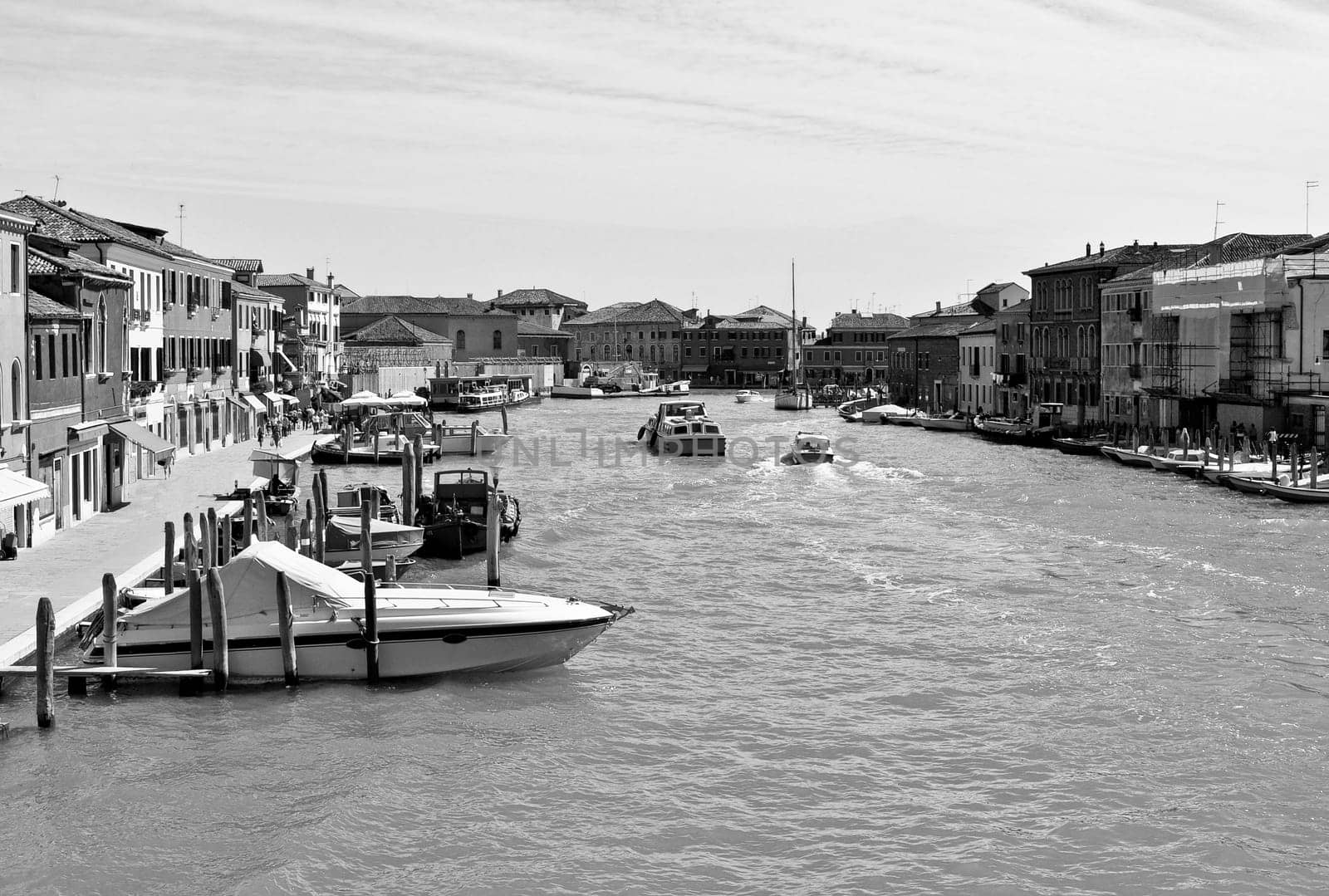 The town of Murano near Venice (Venezia), Italy